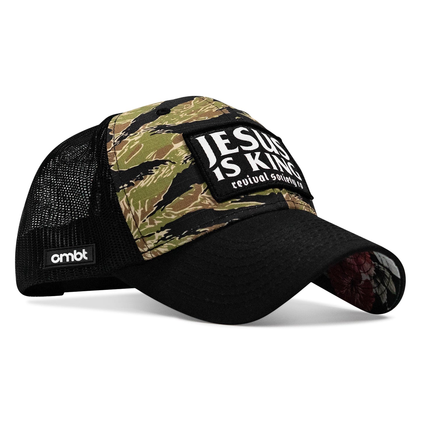 Jesus Is King Patch Original Ripstop Snapback Hat