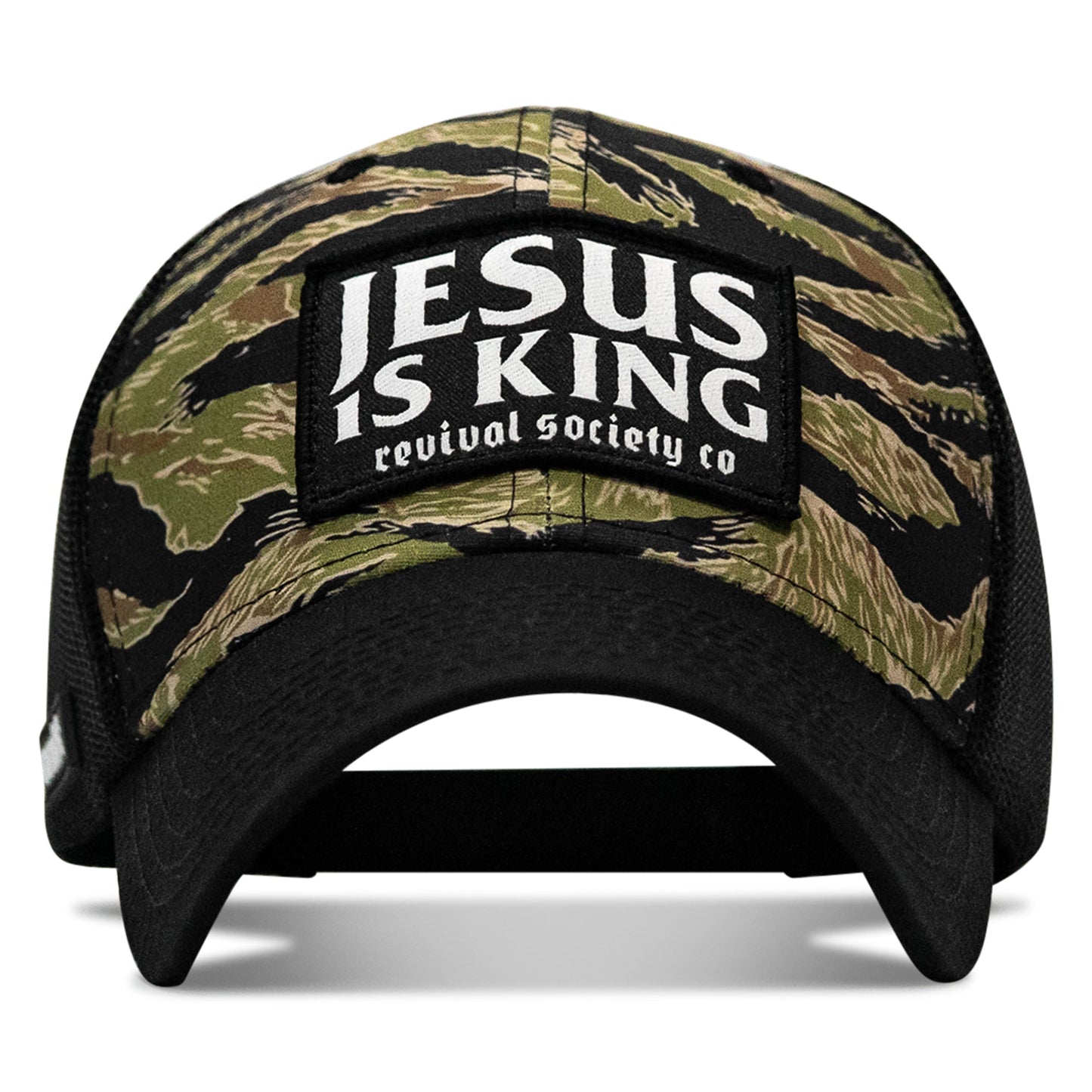 Jesus Is King Patch Original Ripstop Snapback Hat