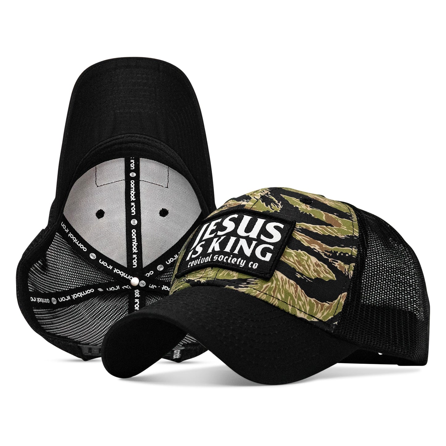 Jesus Is King Patch Original Ripstop Snapback Hat
