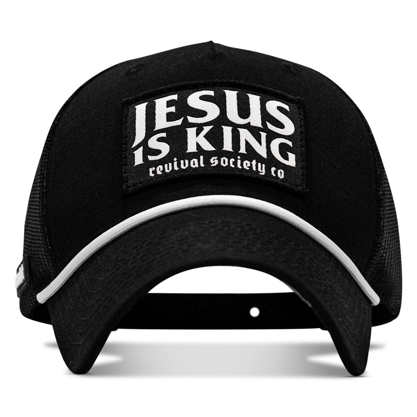 Jesus Is King Patch Rope Snapback Hat