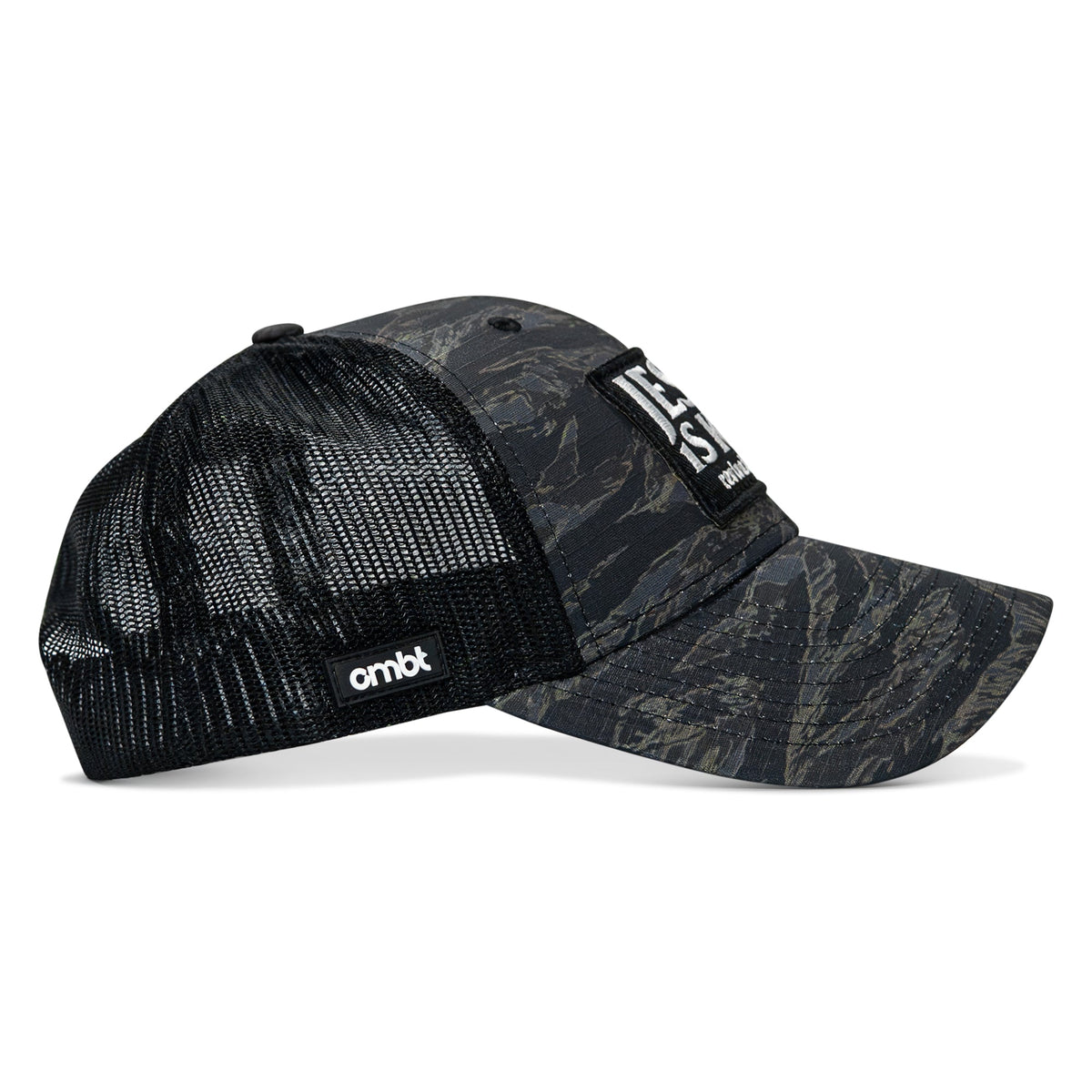 Jesus Is King Patch Original Ripstop Snapback Hat