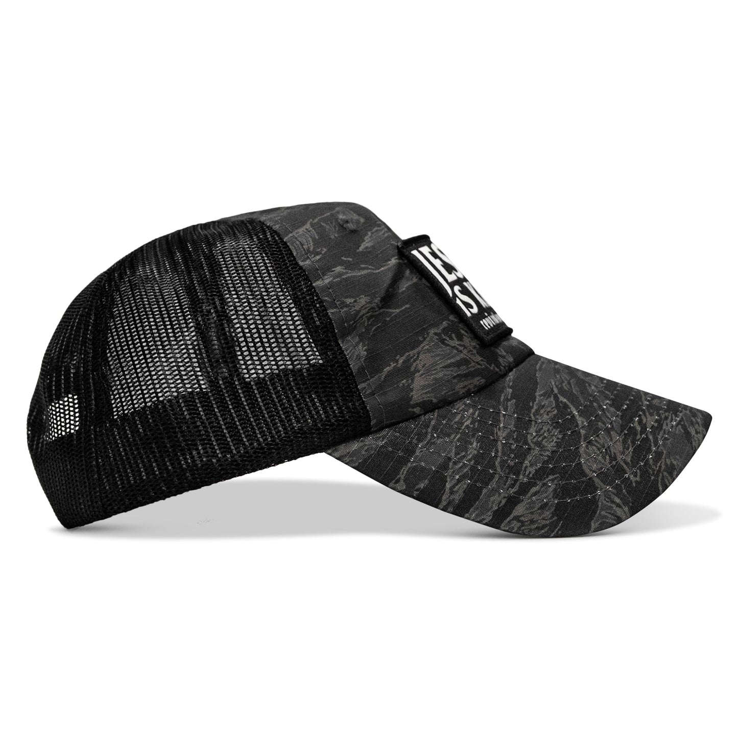 Jesus Is King Patch Tactical Ripstop Mesh Snapback Hat