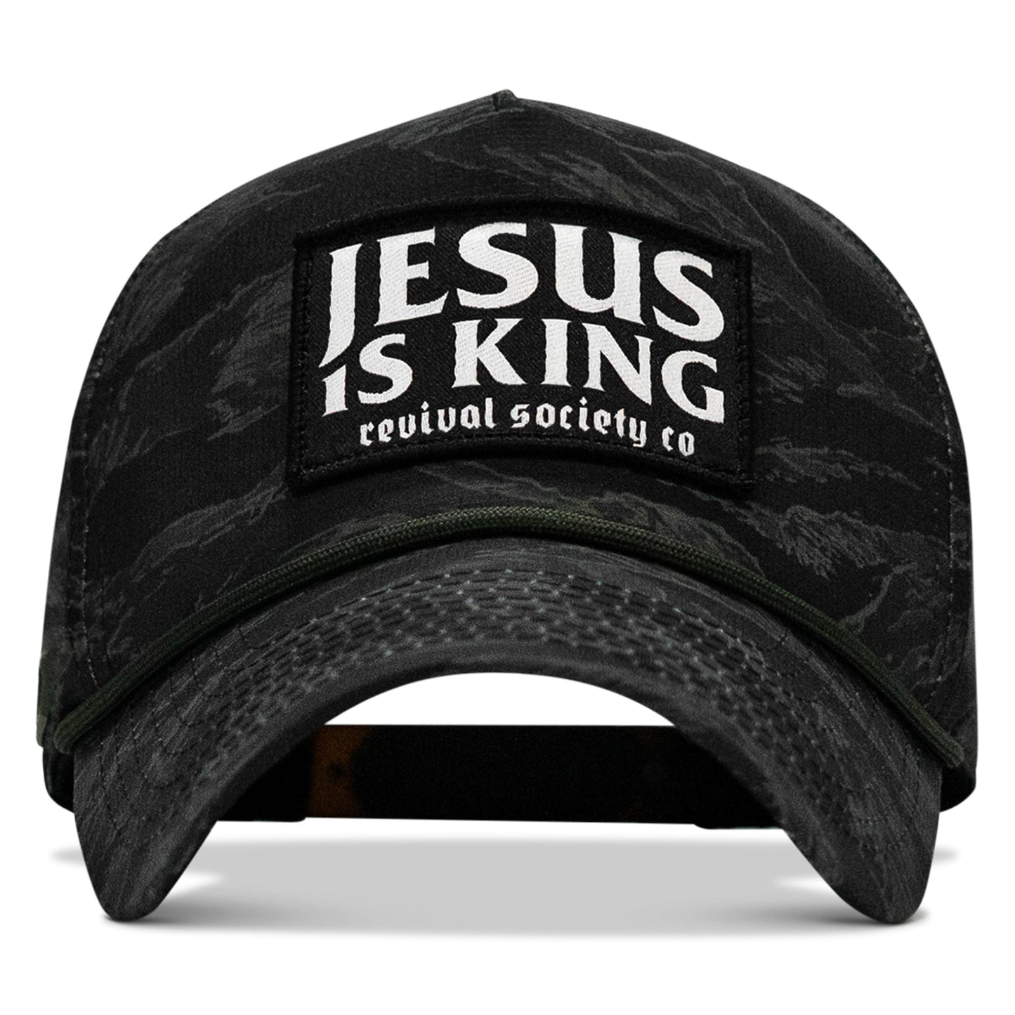 Jesus Is King Patch Weekender Snapback