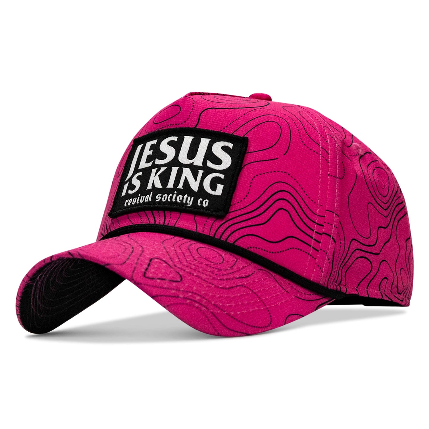 Jesus Is King Patch Weekender Snapback