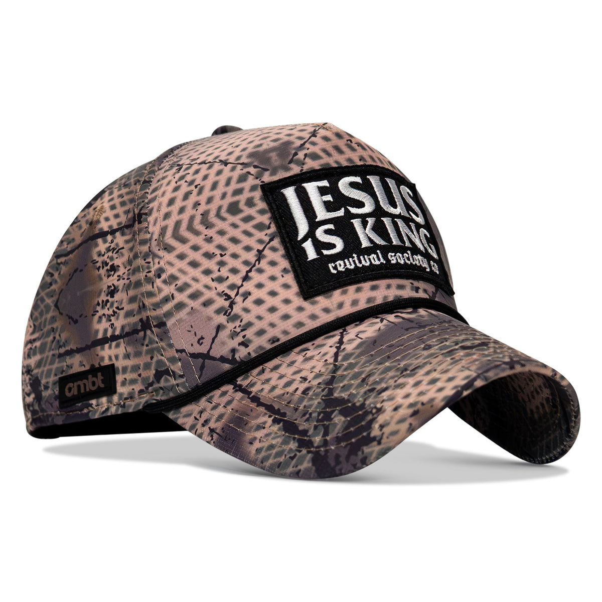 Jesus Is King Patch Weekender Snapback