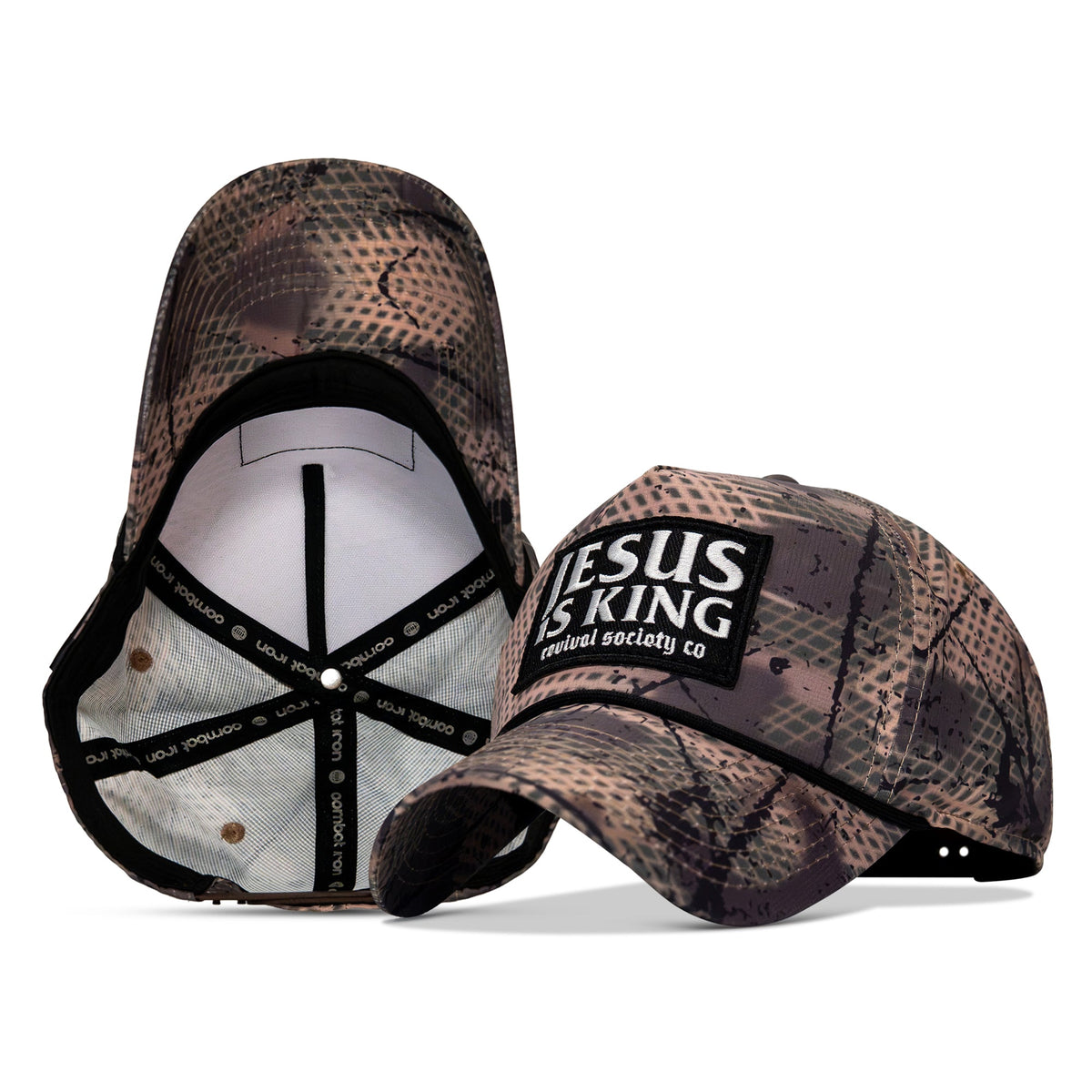 Jesus Is King Patch Weekender Snapback