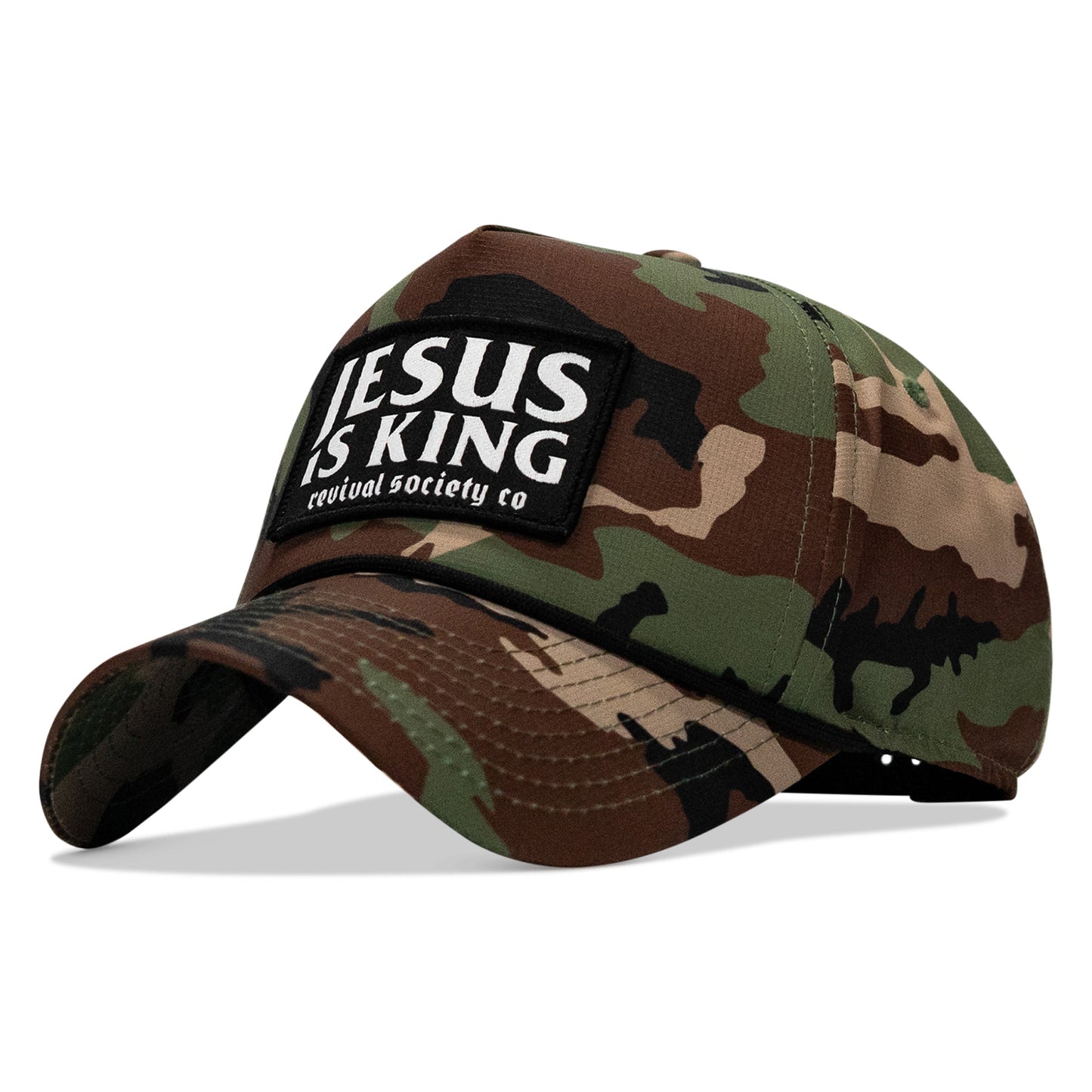 Jesus Is King Patch Weekender Snapback