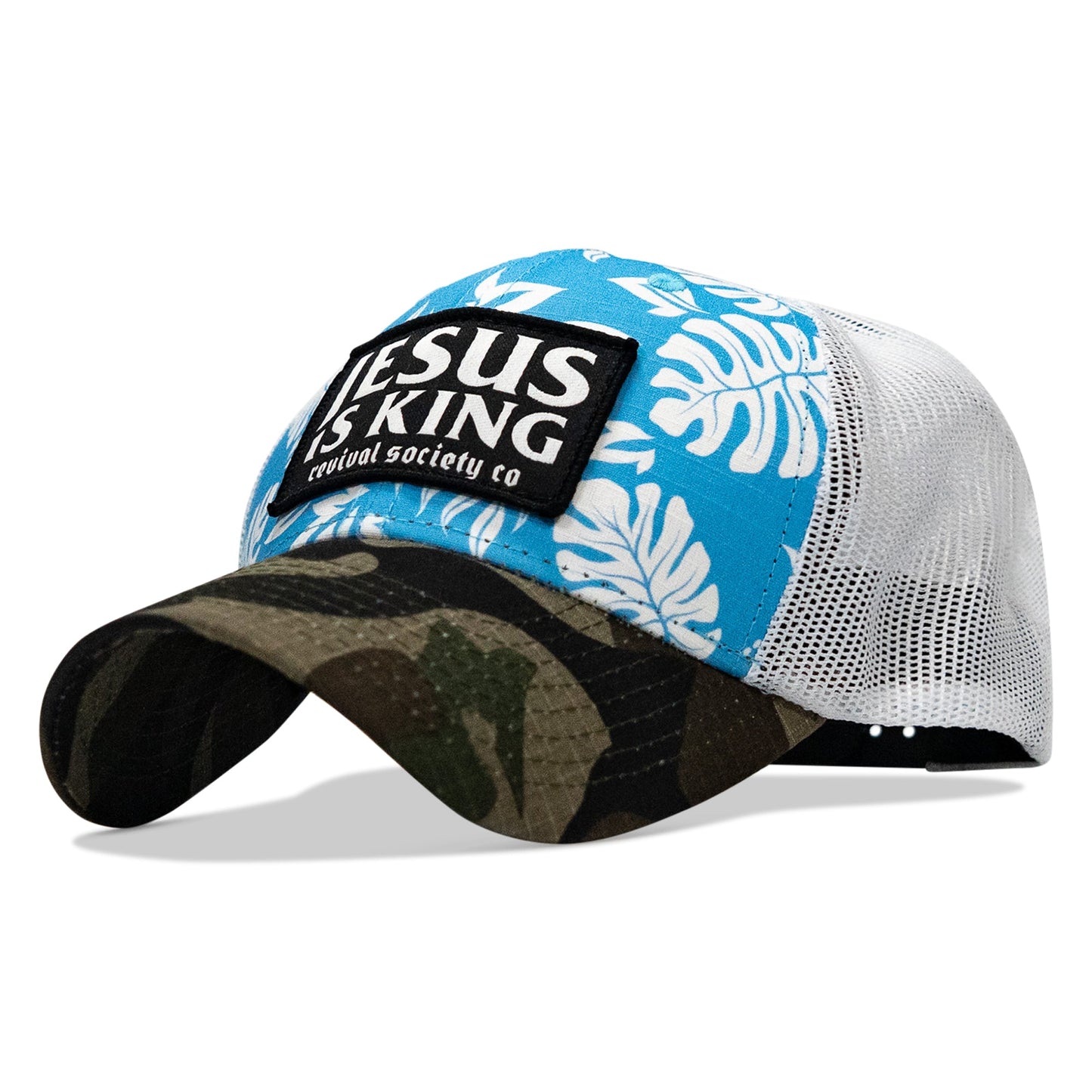 Jesus Is King Patch Original Ripstop Snapback Hat
