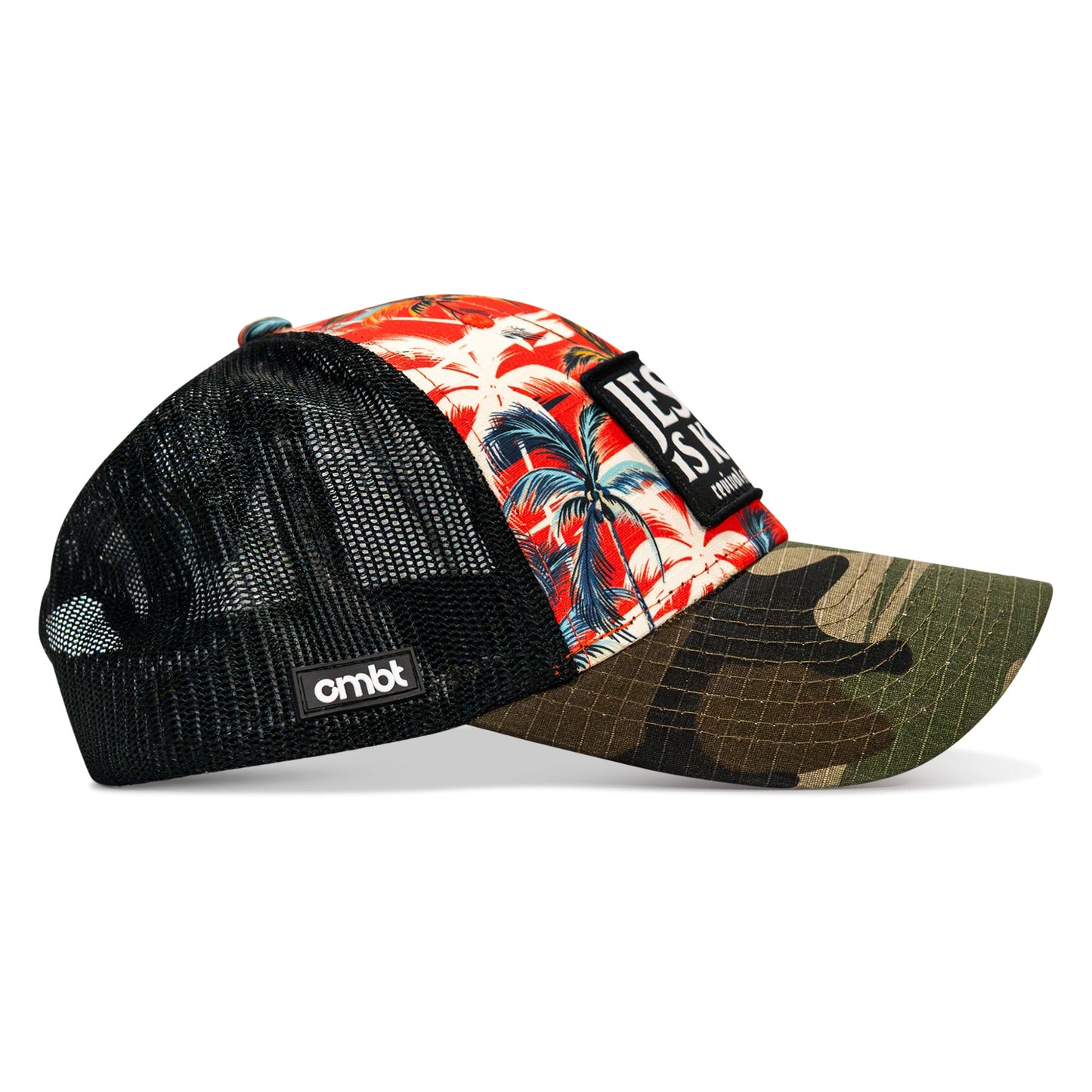 Jesus Is King Patch Original Ripstop Snapback Hat