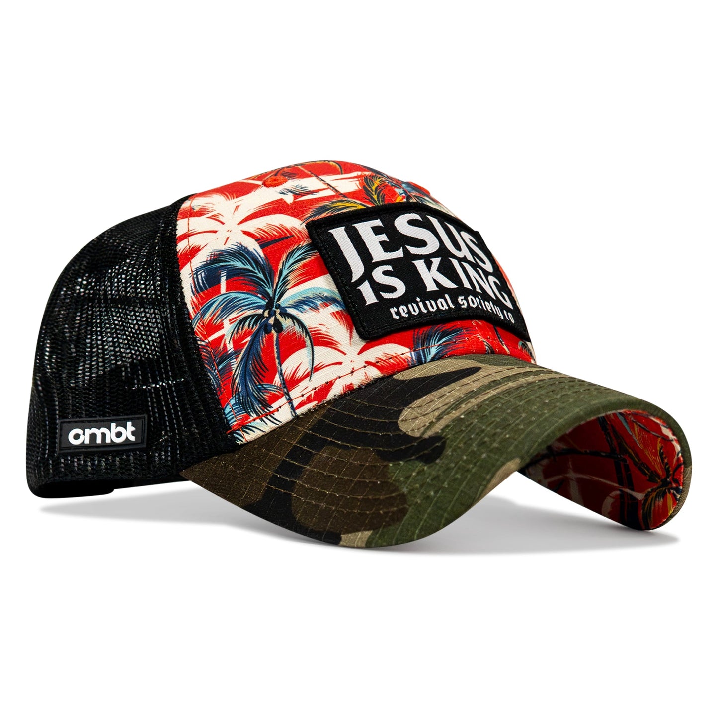 Jesus Is King Patch Original Ripstop Snapback Hat