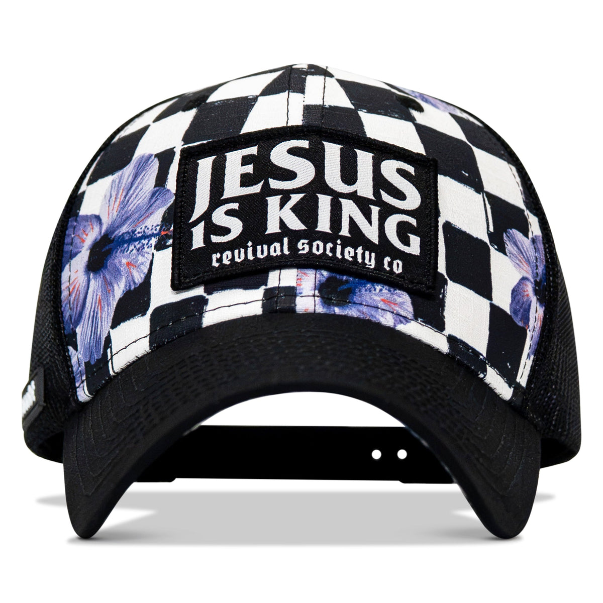Jesus Is King Patch Original Ripstop Snapback Hat