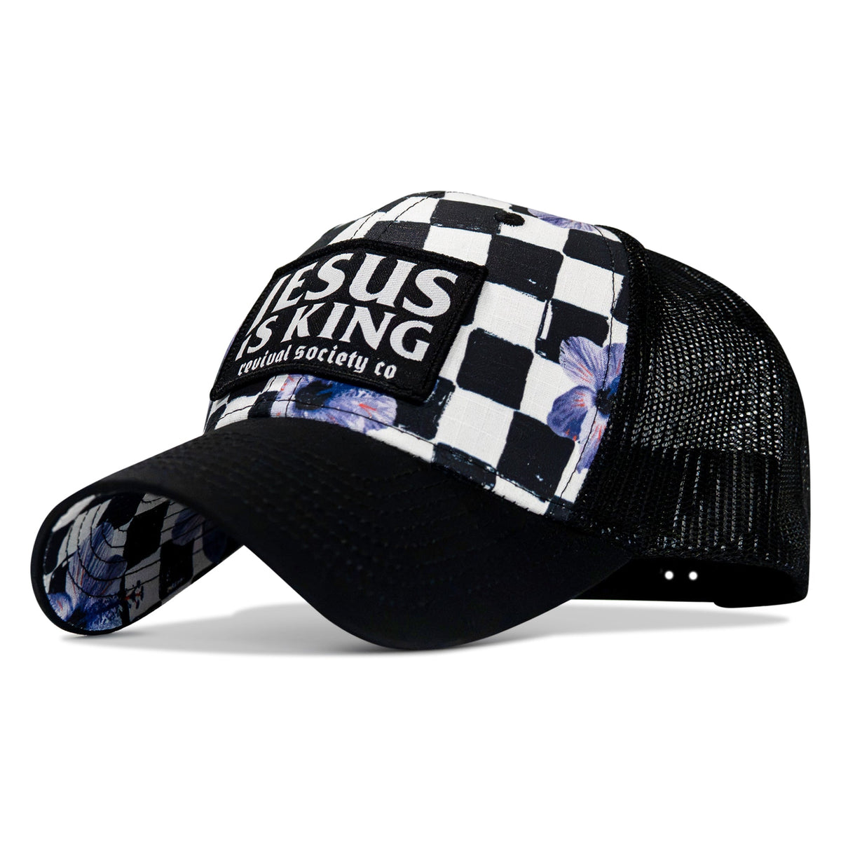 Jesus Is King Patch Original Ripstop Snapback Hat