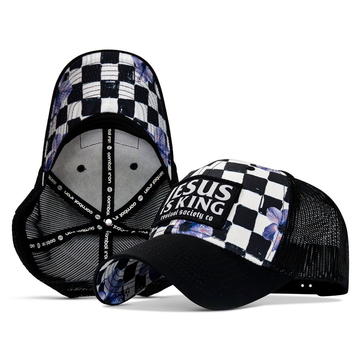 Jesus Is King Patch Original Ripstop Snapback Hat