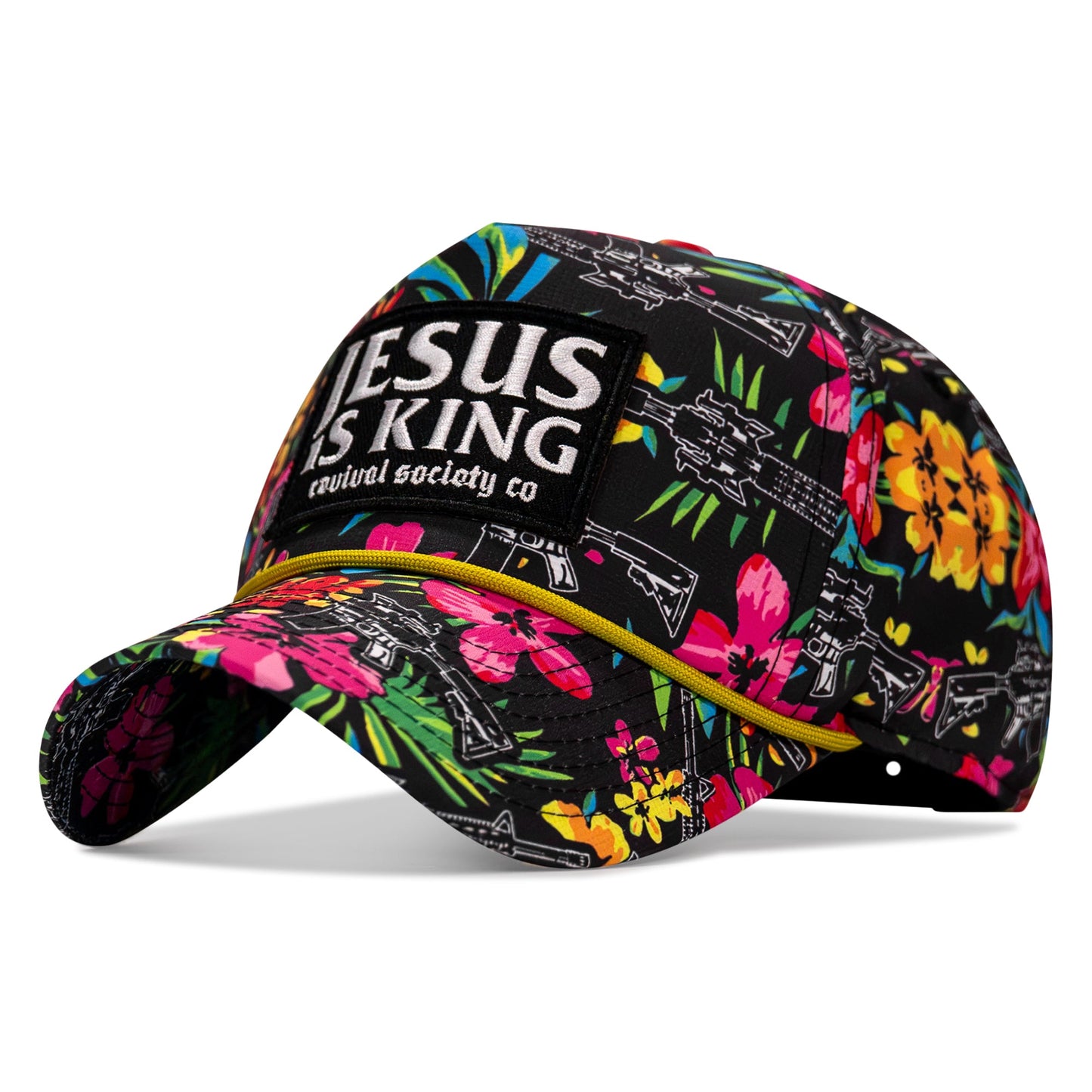 Jesus Is King Patch Weekender Snapback