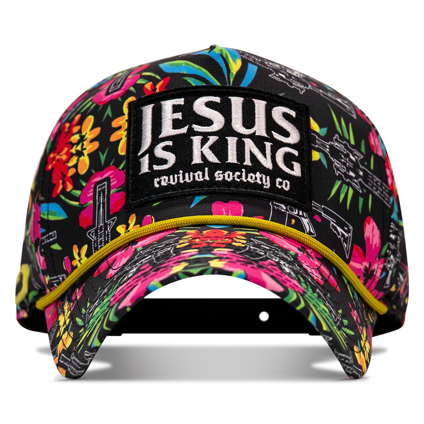 Jesus Is King Patch Weekender Snapback