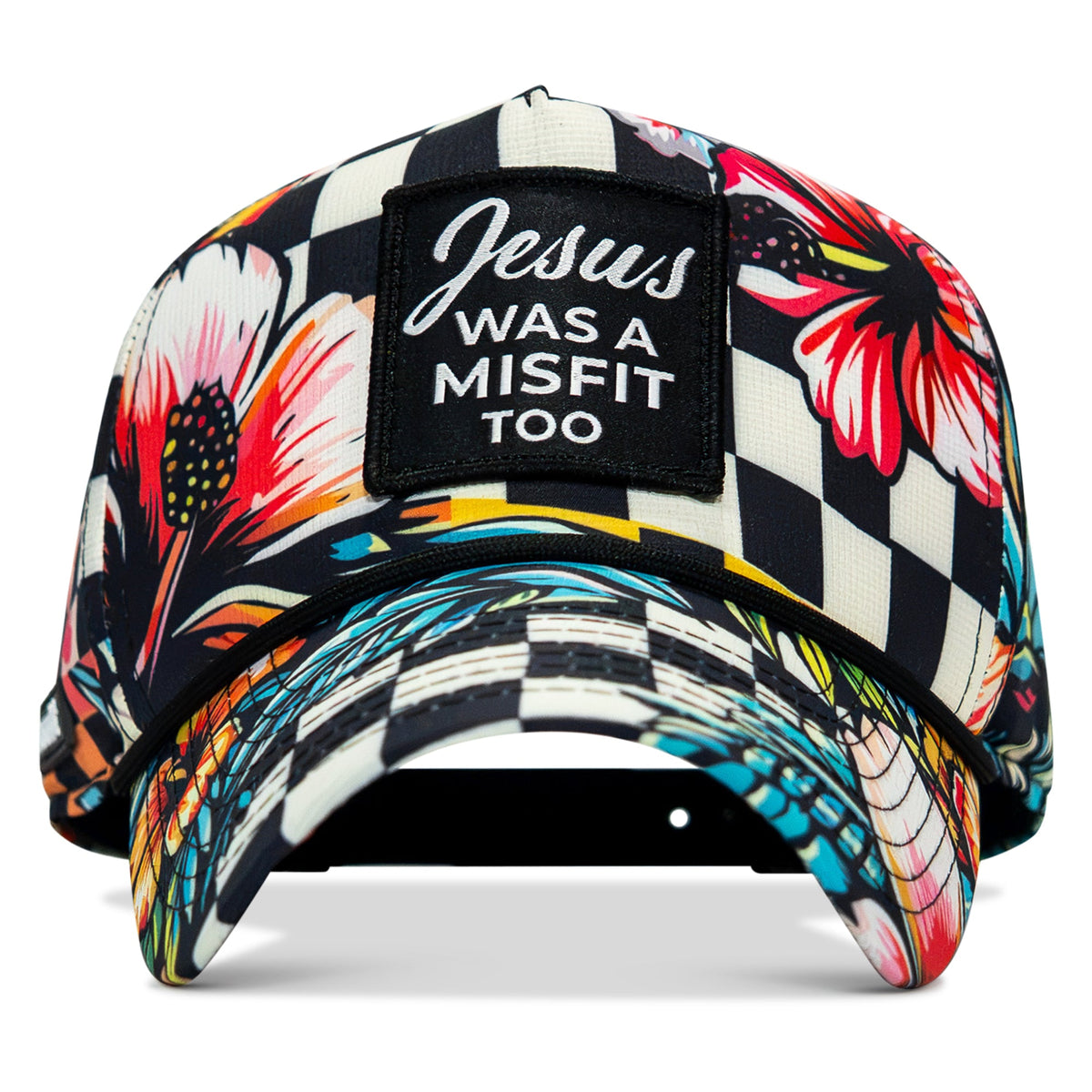 Jesus Was A Misfit Too Patch Weekender Snapback