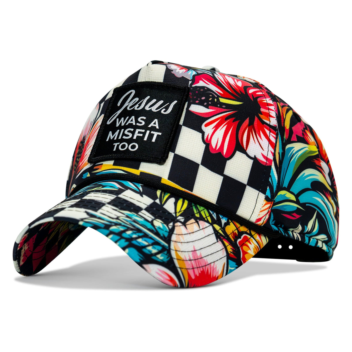 Jesus Was A Misfit Too Patch Weekender Snapback