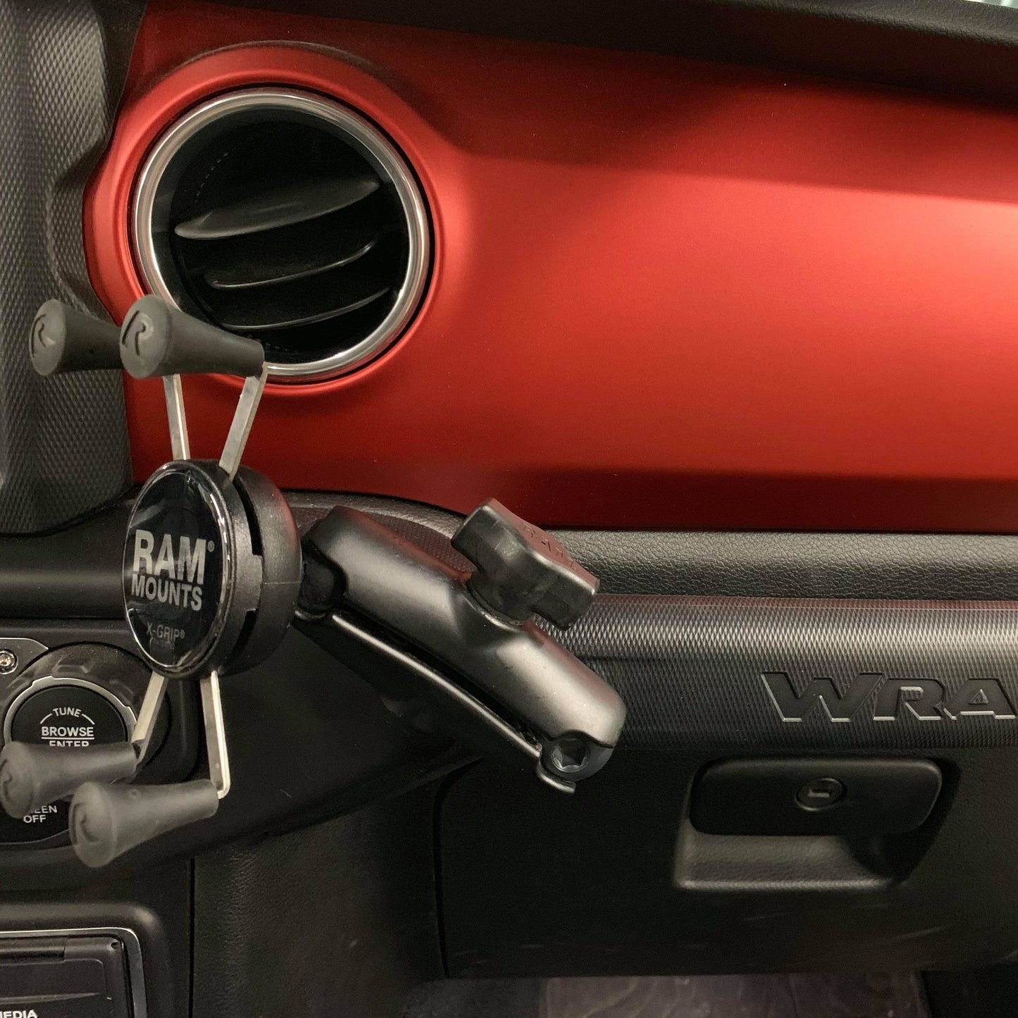 2020 - 2023 Jeep Wrangler Gladiator  Grab Bar Ball Mount