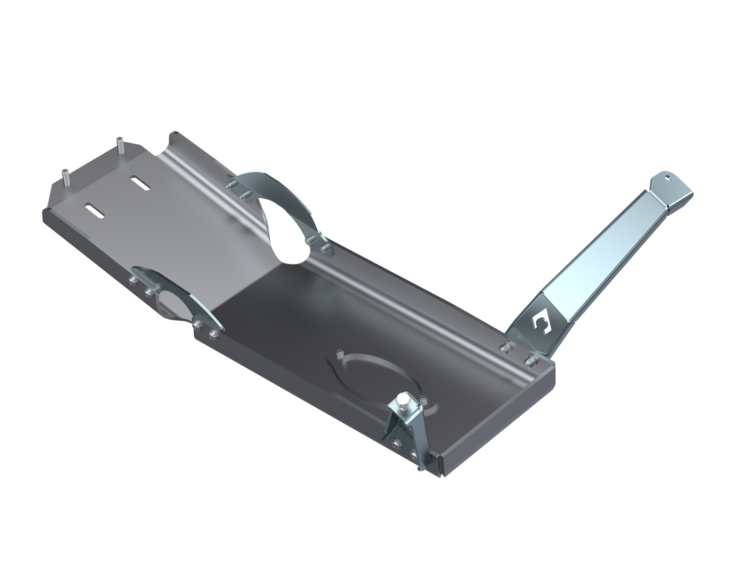 JT Gladiator OIL SKID ONLY With Oil Door - 3.6L ALUMINUM