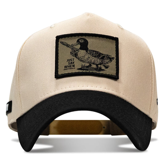 Just Say When Patch 5-Panel Workhorse Snapback Hat