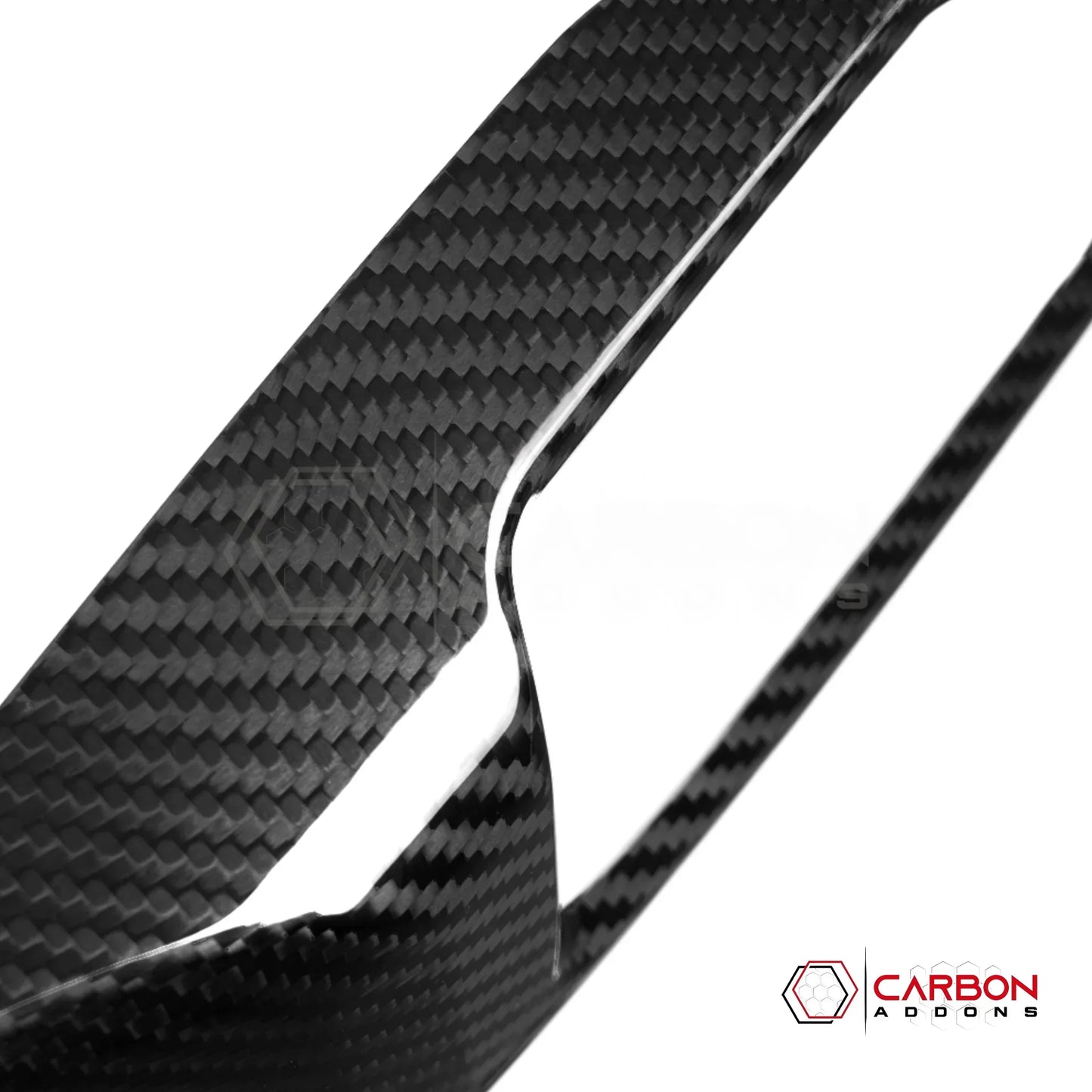 Jeep Gladiator JT & Wrangler JL 4WD Gear Lever Shifter Base Frame Cover – Real Dry Carbon Fiber (Glossy or Matte) 2020–Current