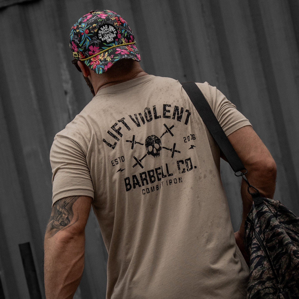 Kill Bad Vibes Skull Weekender Rope Snapback Hat