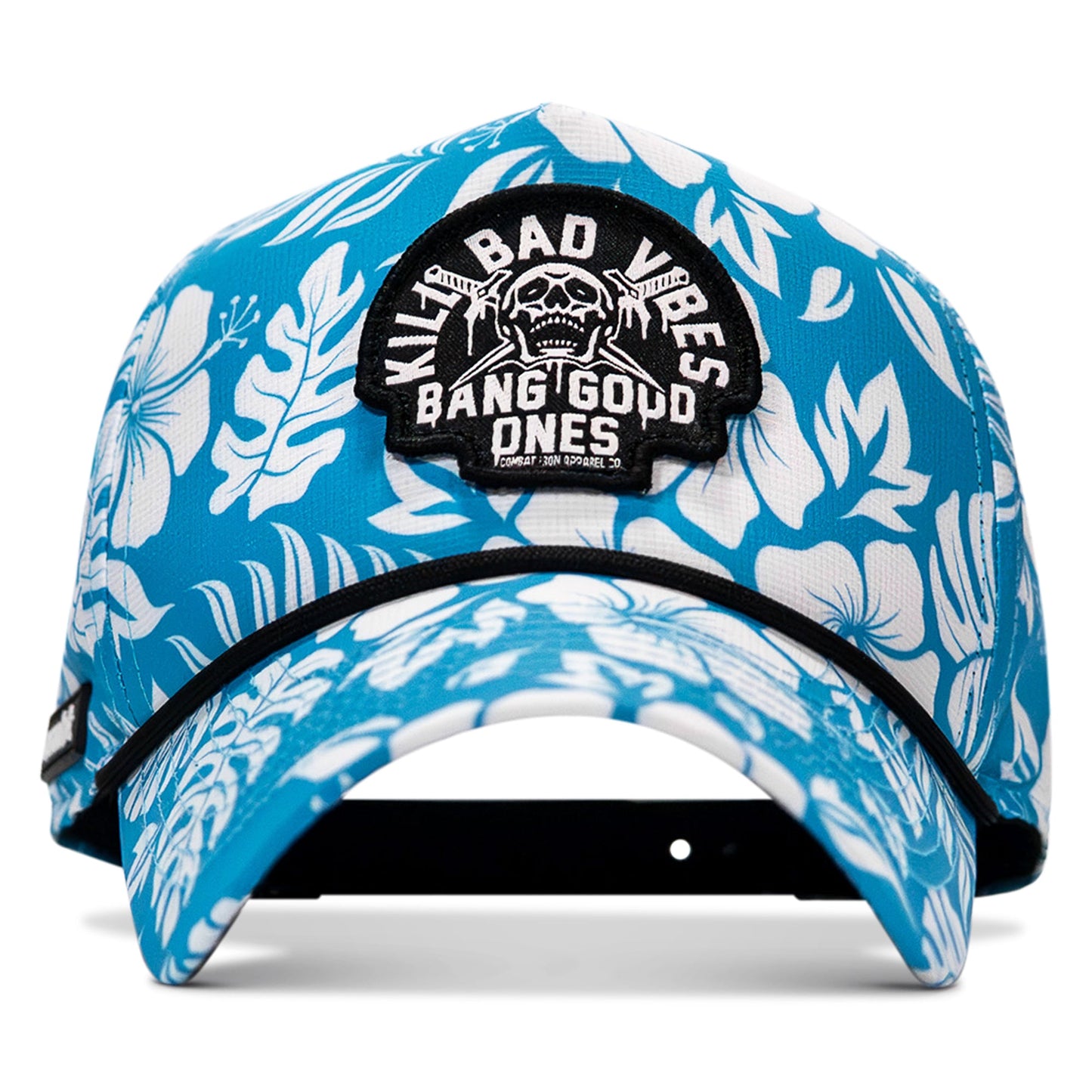 Kill Bad Vibes Skull Weekender Rope Snapback Hat