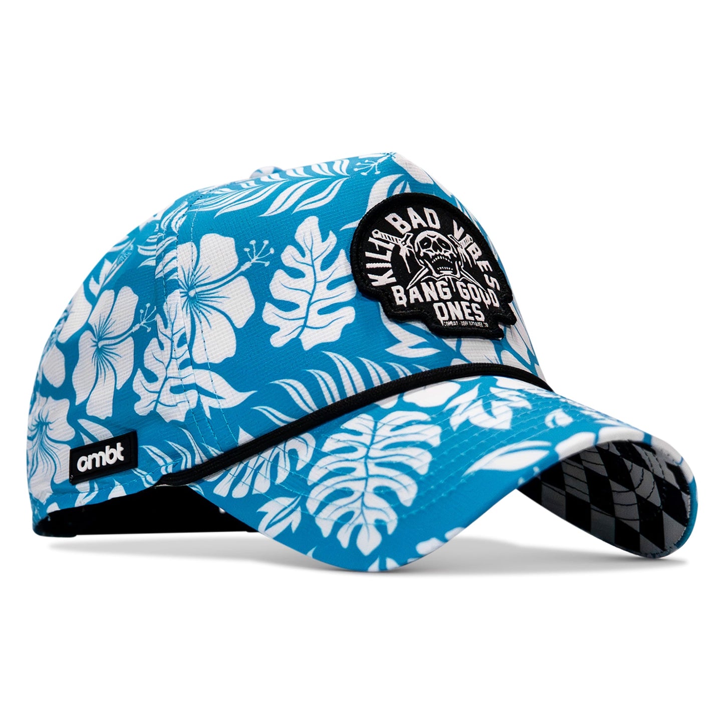 Kill Bad Vibes Skull Weekender Rope Snapback Hat