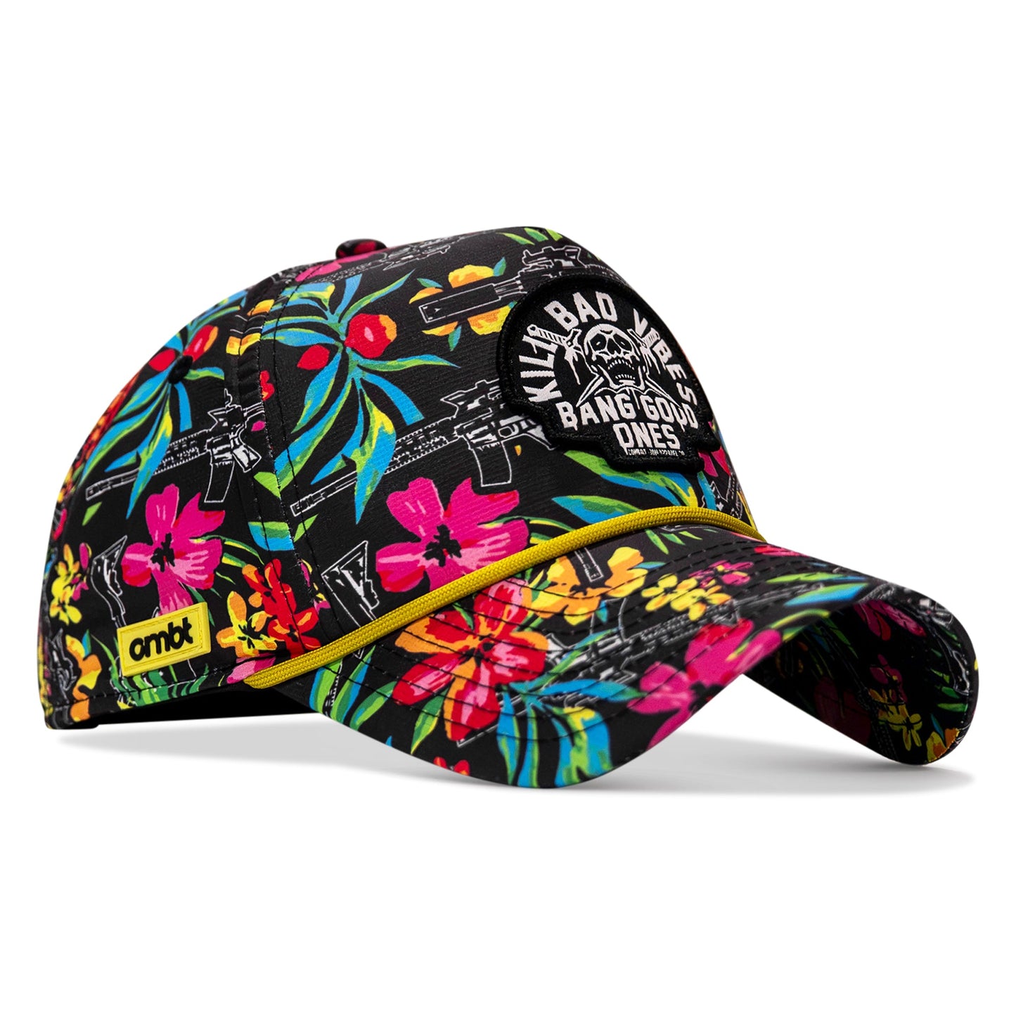 Kill Bad Vibes Skull Weekender Rope Snapback Hat
