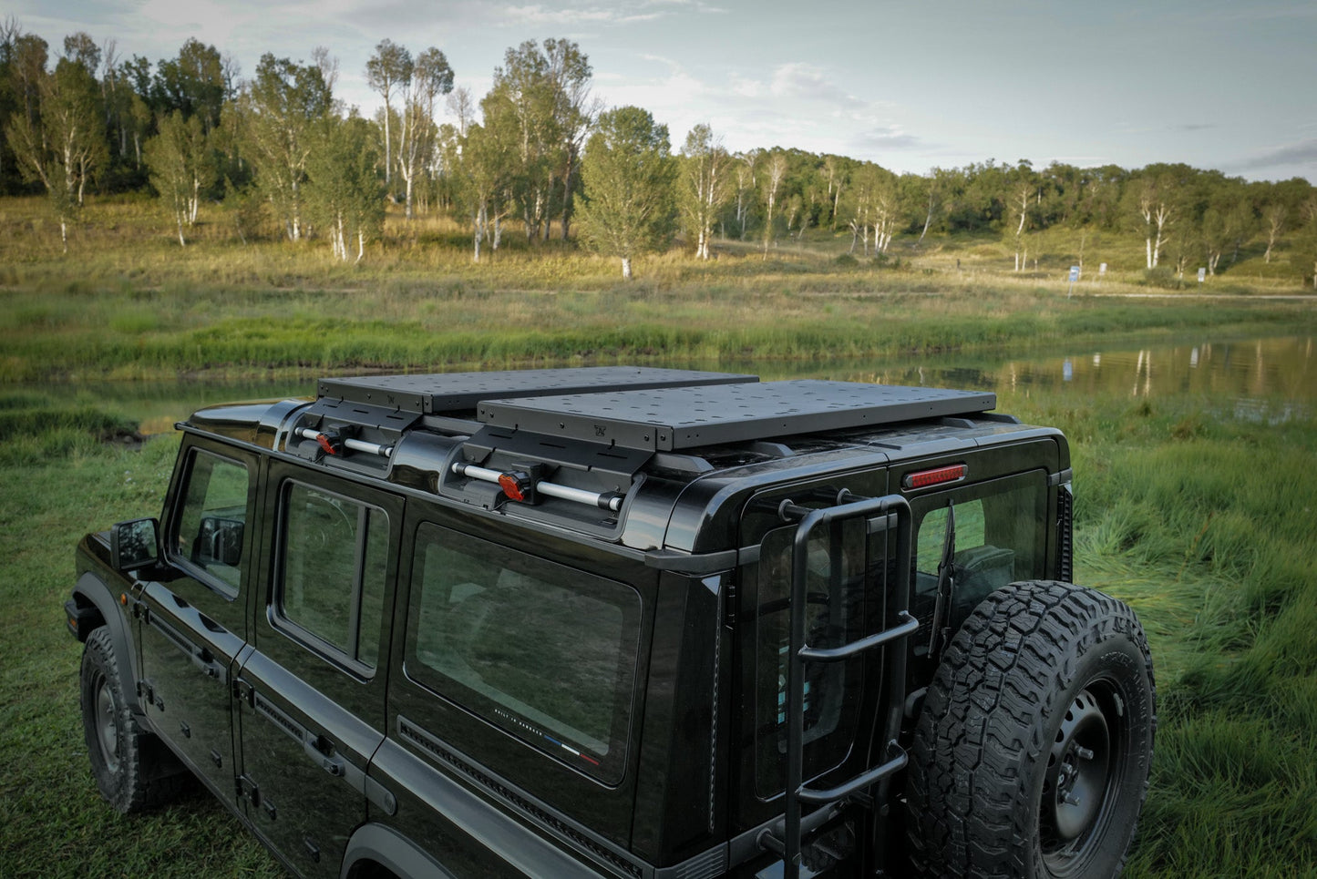 INEOS Grenadier Roof Platform + Quartermaster | Modular Gear Mount