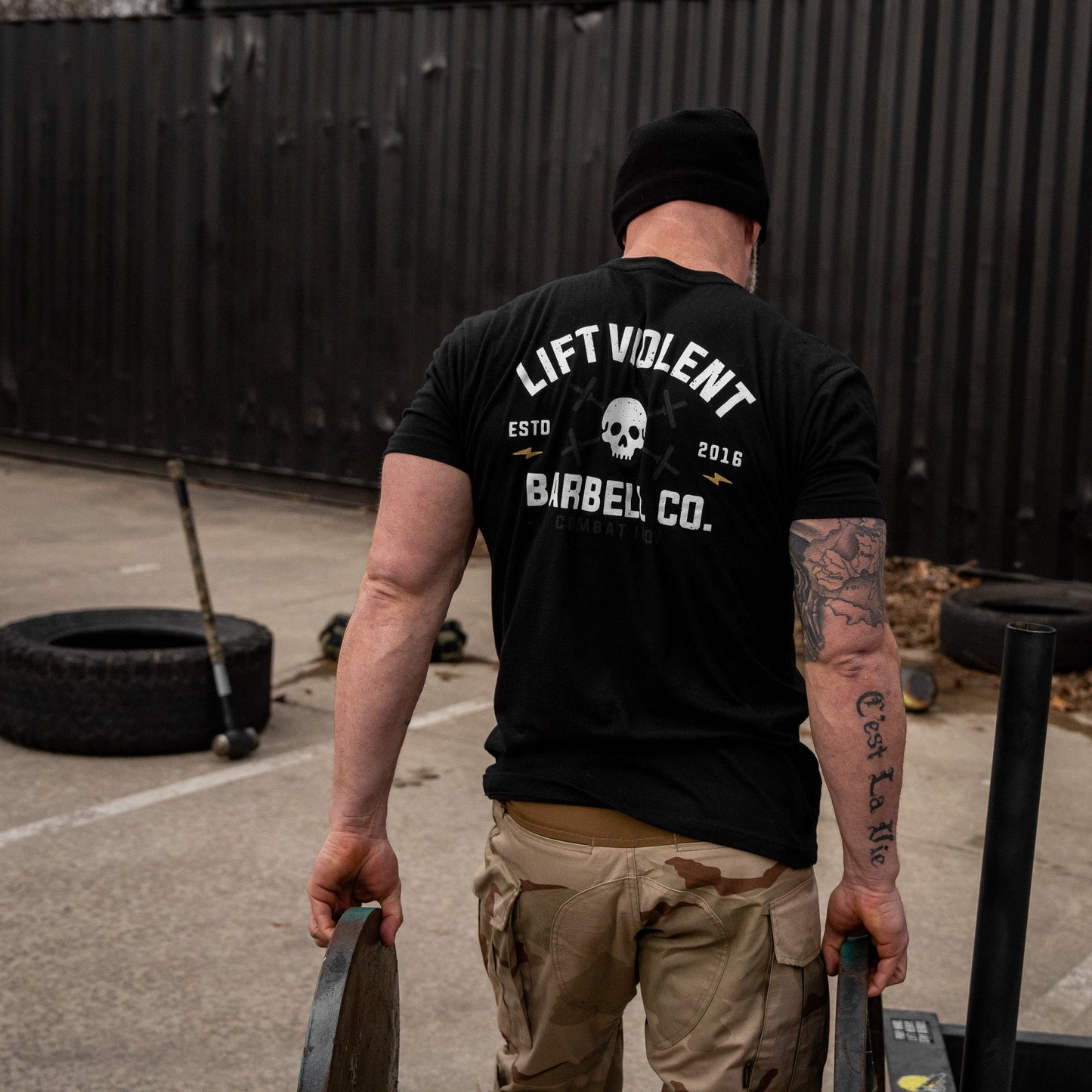 Lift Violent Barbell Co. Men's T-Shirt