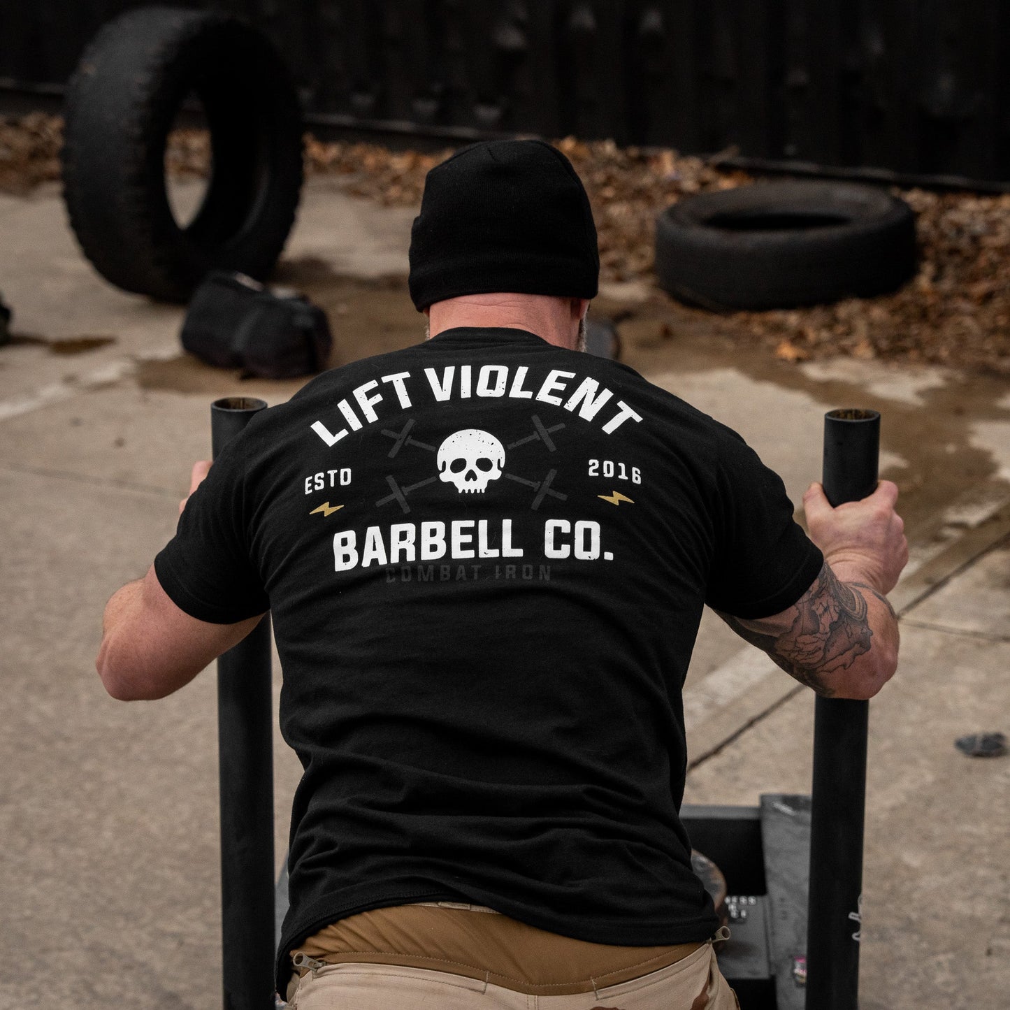 Lift Violent Barbell Co. Men's T-Shirt