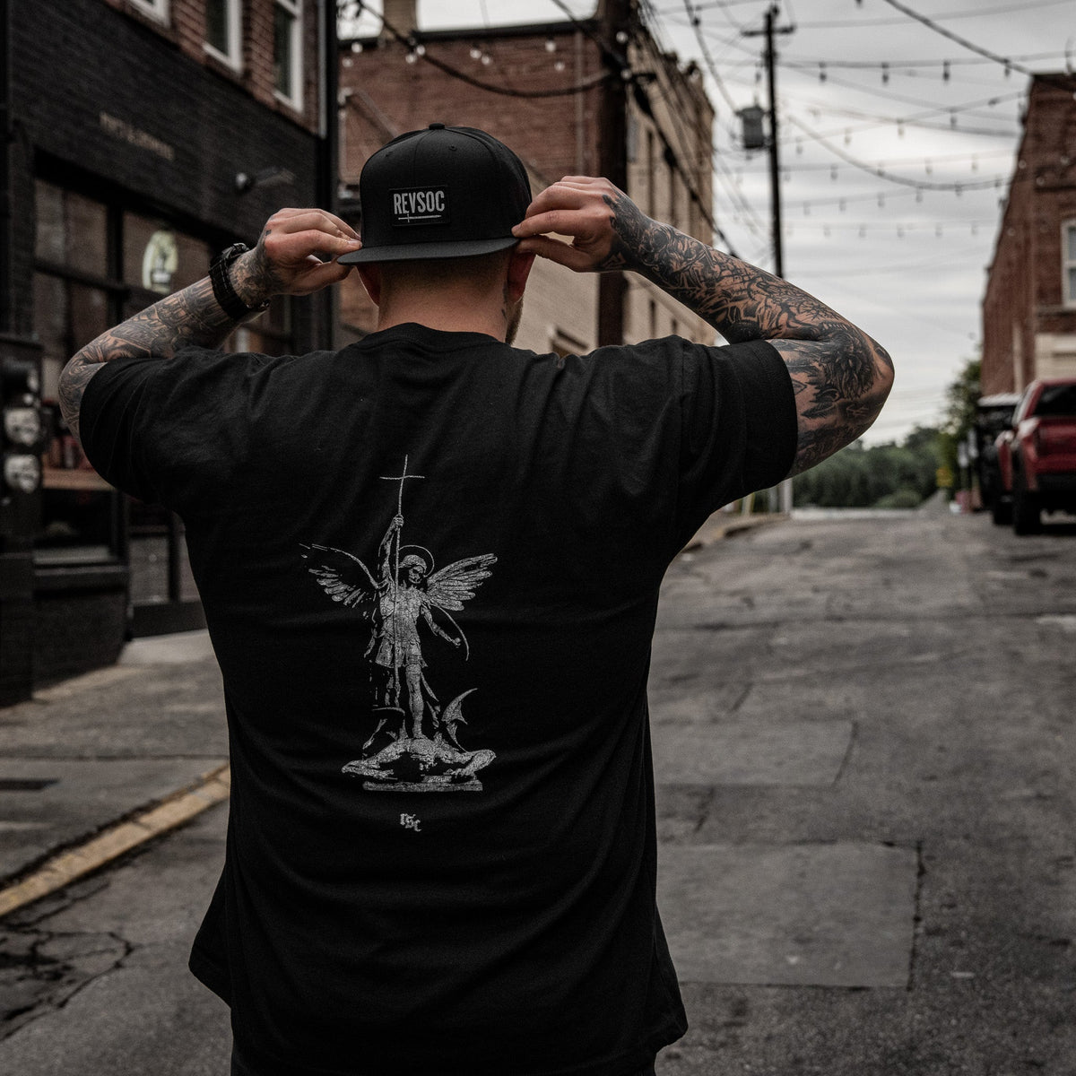 REVSOC Classic Patch Flatbill Hat