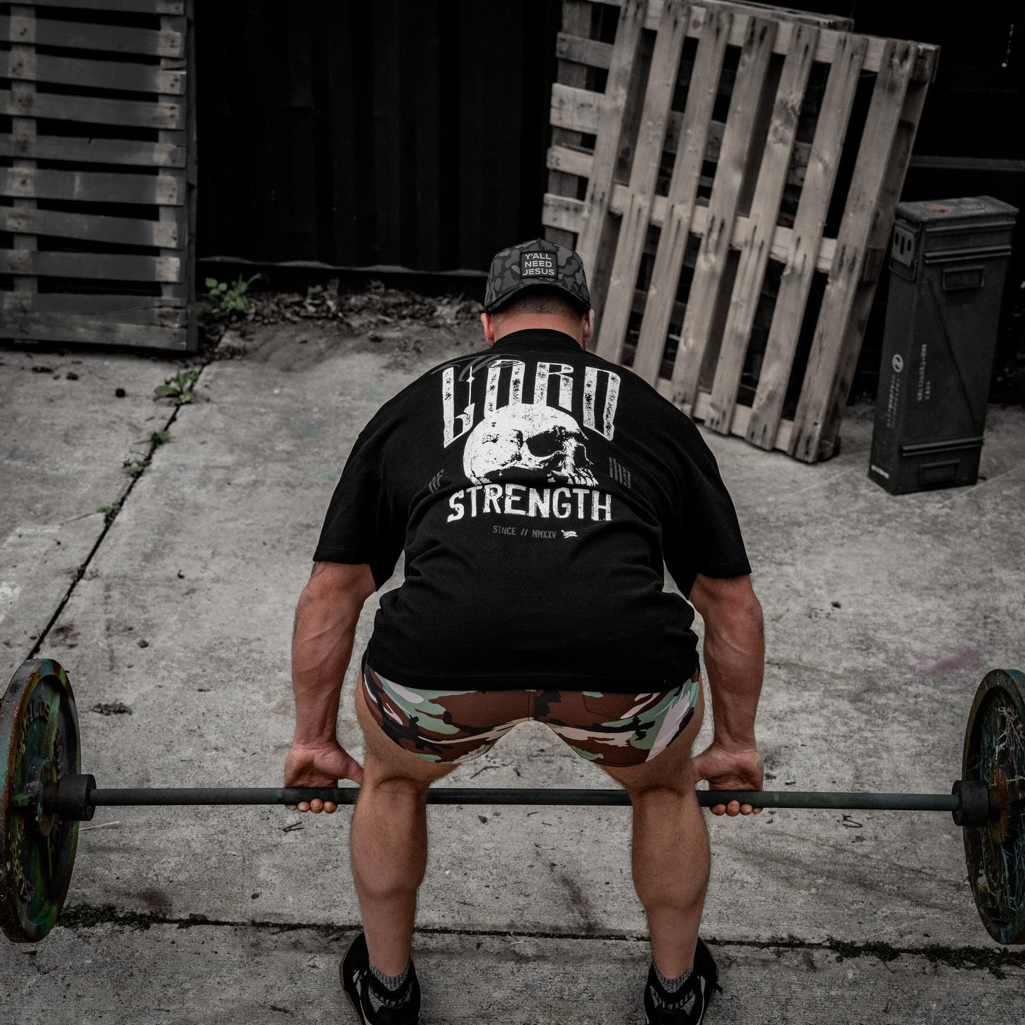 The Lord Is My Strength Heavyweight Men's T-Shirt