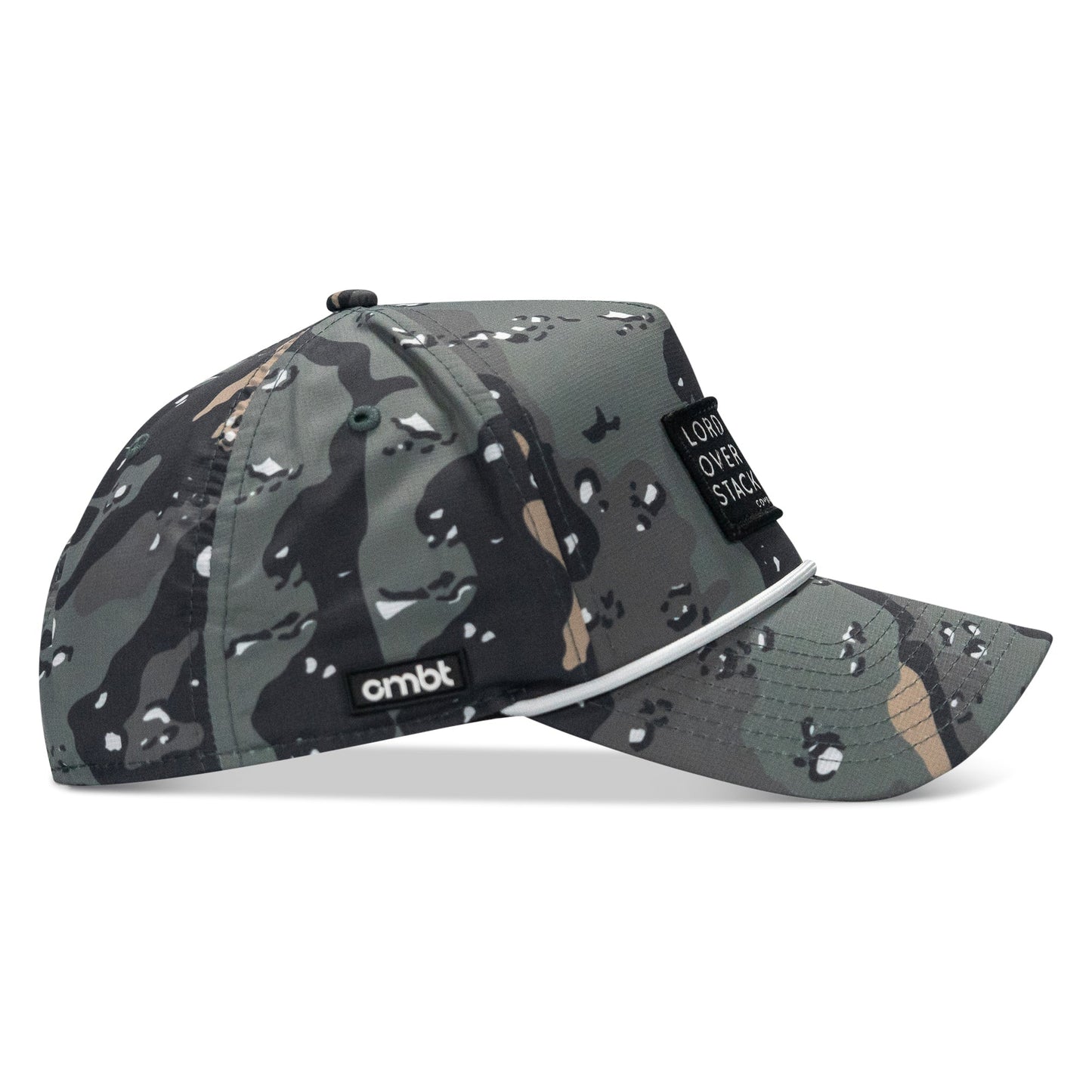Lord Watch Over Me As I Stack Bodies Patch Waterproof Weekender Snapback