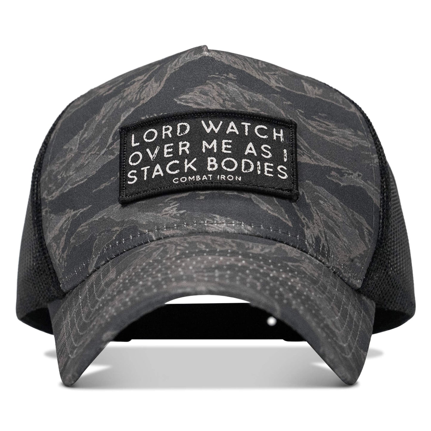 Lord Watch Over Me As I Stack Bodies Patch Five Panel Breacher Snapback Hat