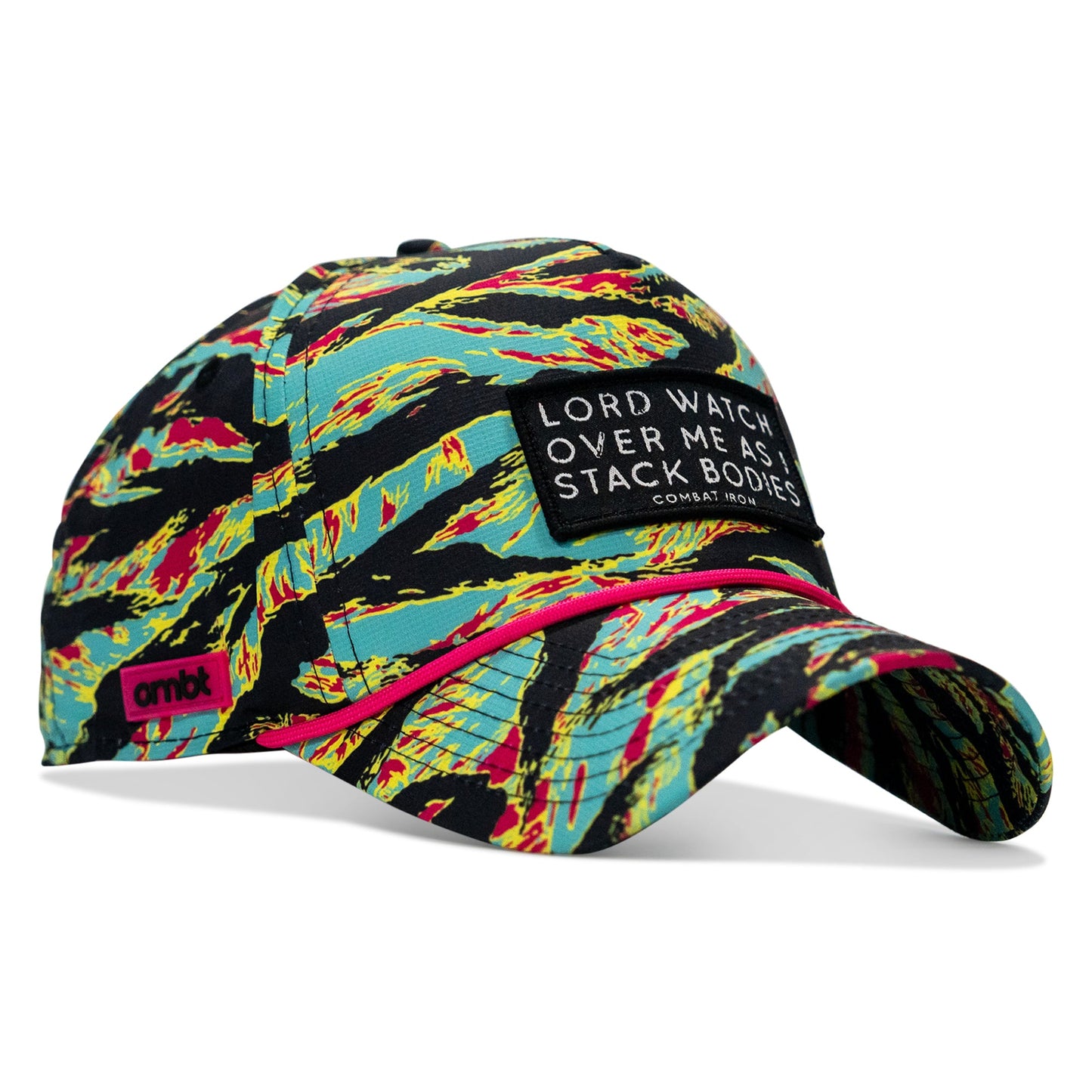 Lord Watch Over Me As I Stack Bodies Patch Waterproof Weekender Snapback