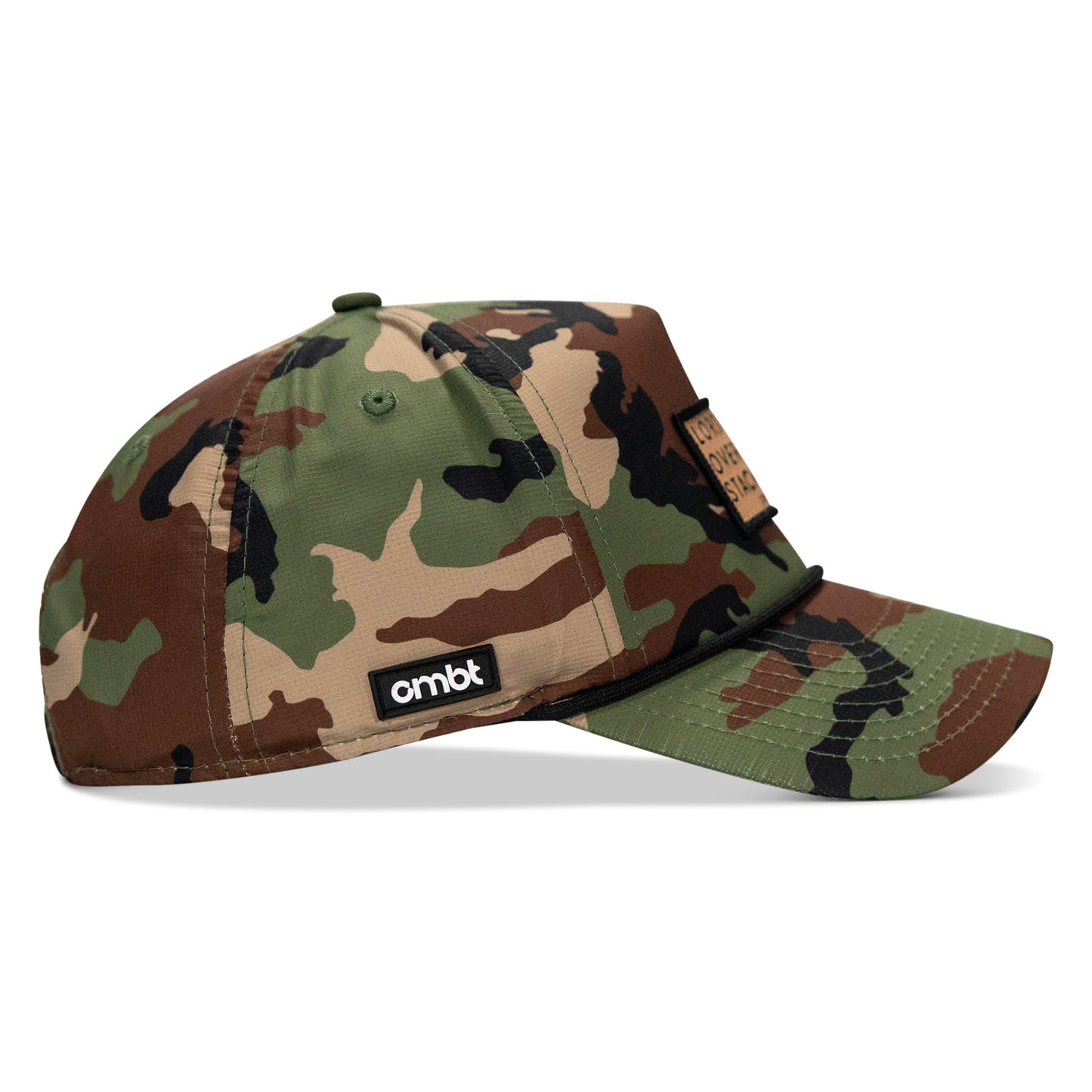 Lord Watch Over Me As I Stack Bodies (Tan) Patch Waterproof Weekender Snapback