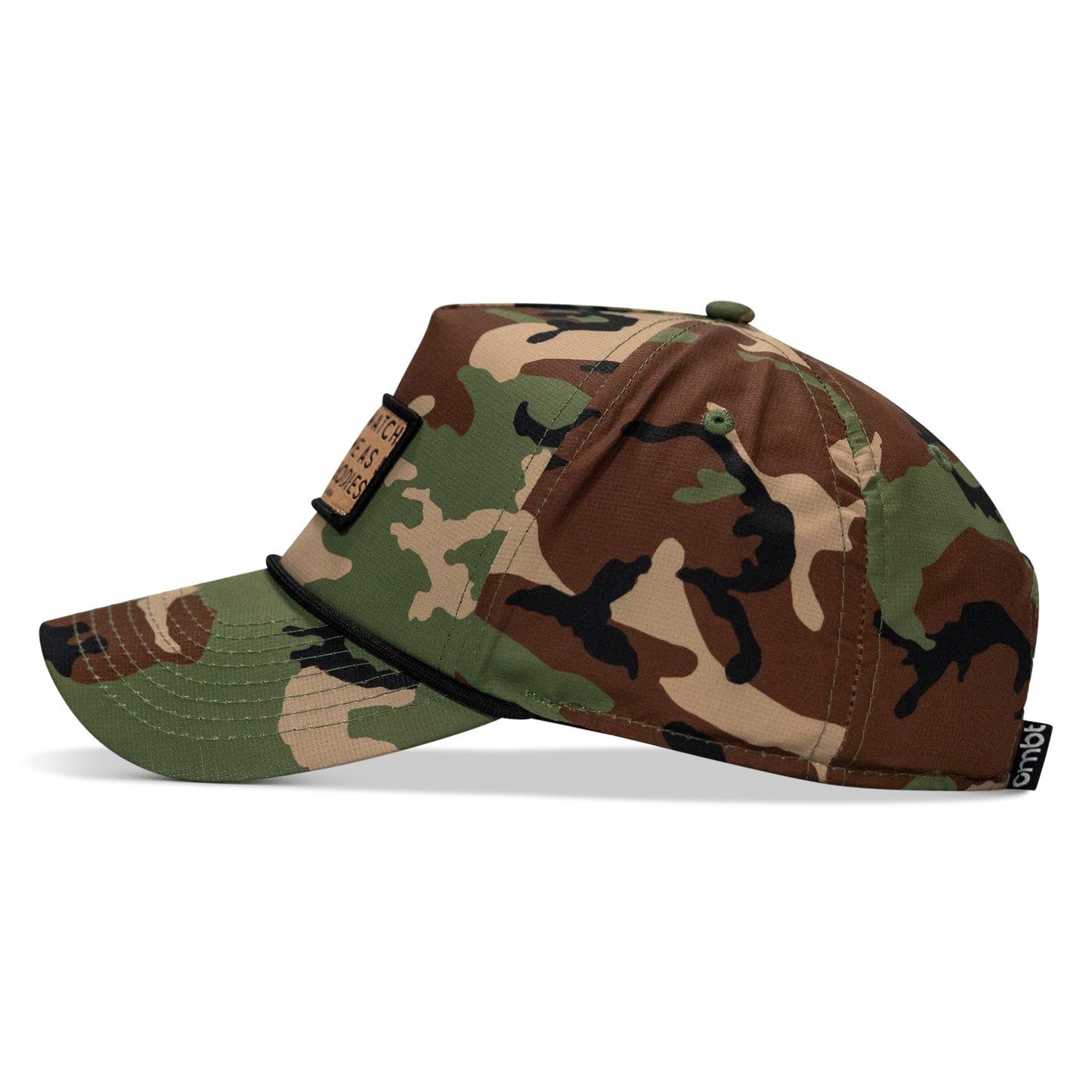Lord Watch Over Me As I Stack Bodies (Tan) Patch Waterproof Weekender Snapback