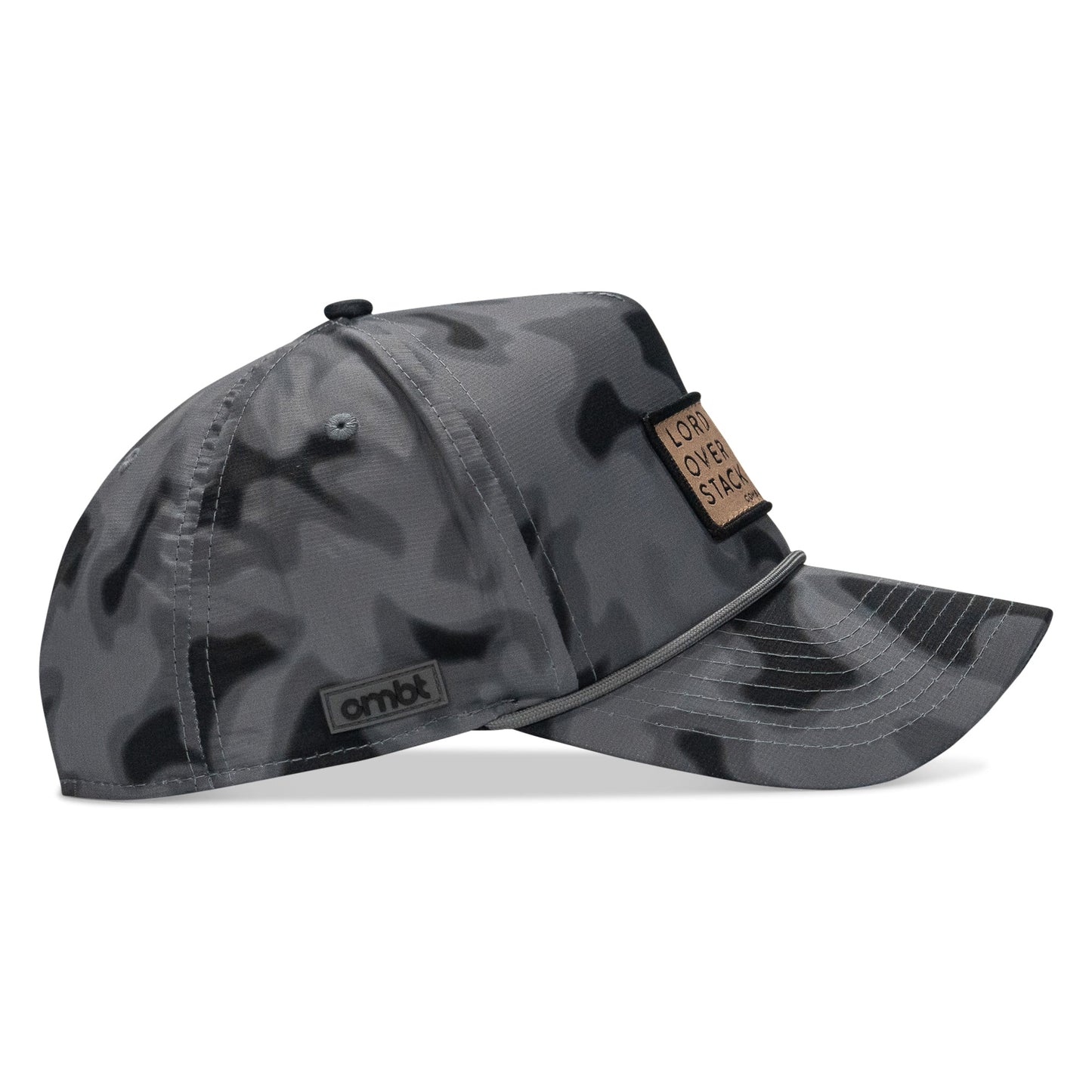 Lord Watch Over Me As I Stack Bodies (Tan) Patch Waterproof Weekender Snapback