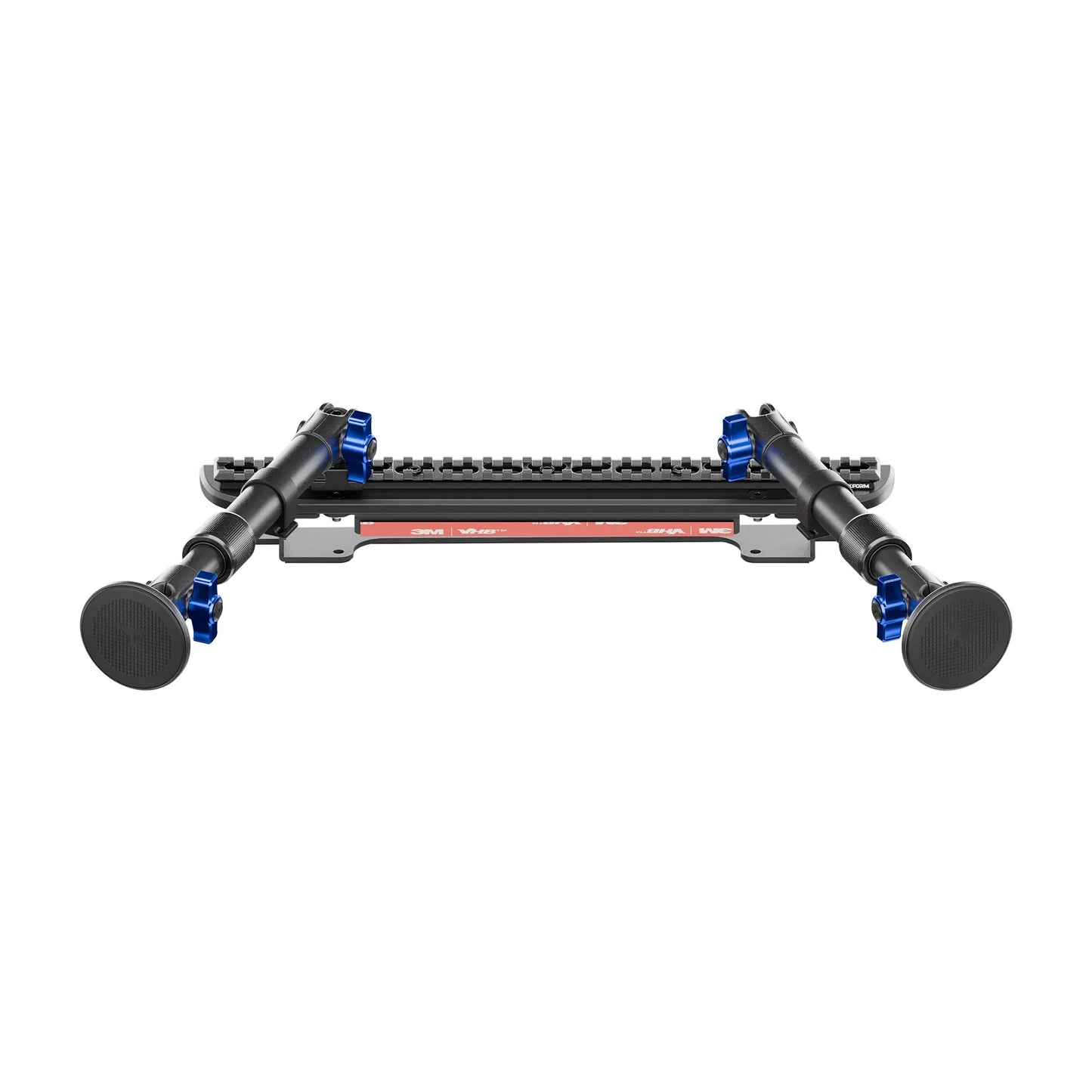 2024-2026 Ford F-150 (See Compatibility Info For Specific Year/Trim Fitment Details) Tackform Assault Track Picatinny Dash Bracket With Dual MagSafe Phone Mounts | Telescoping Arm