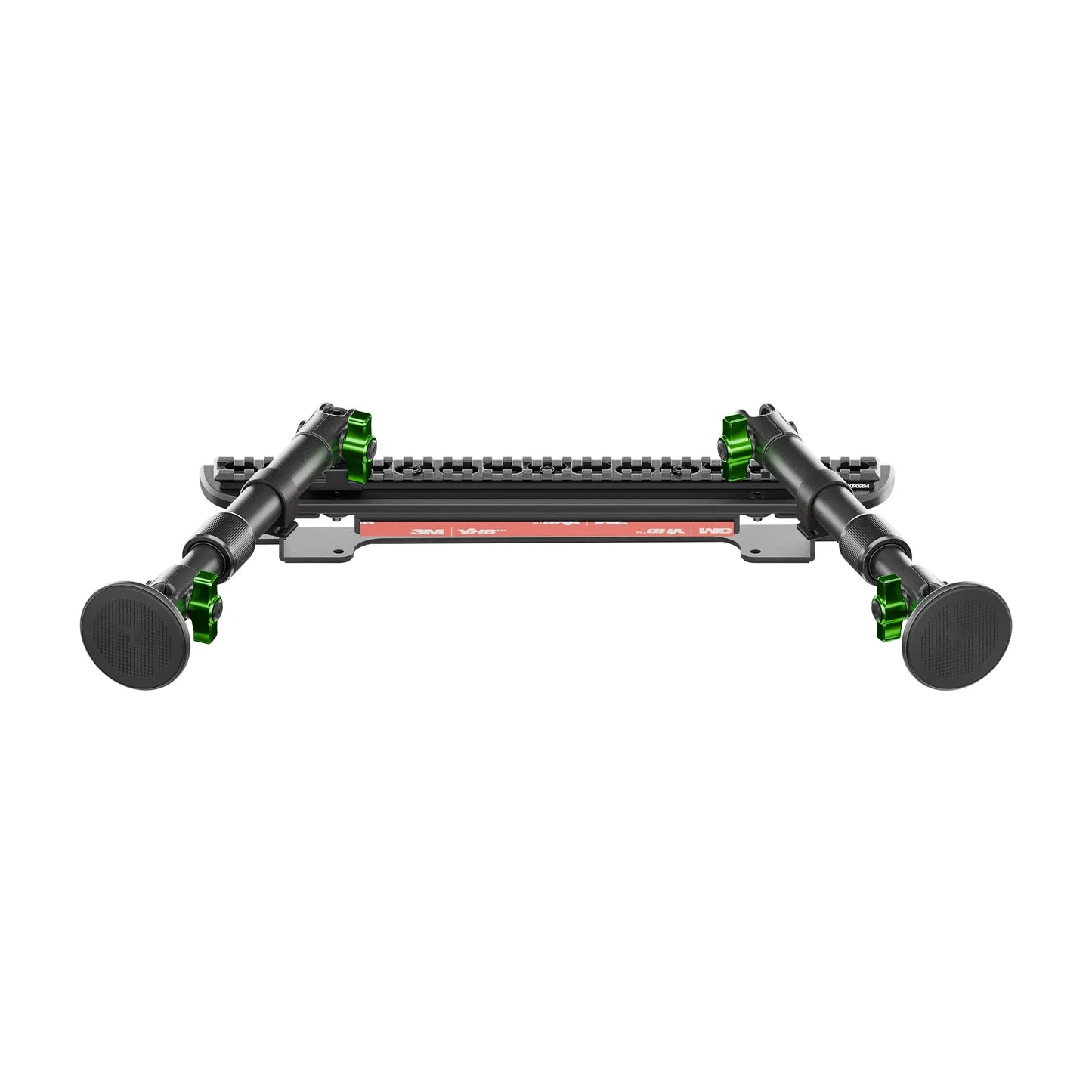 2024-2026 Ford F-150 (See Compatibility Info For Specific Year/Trim Fitment Details) Tackform Assault Track Picatinny Dash Bracket With Dual MagSafe Phone Mounts | Telescoping Arm