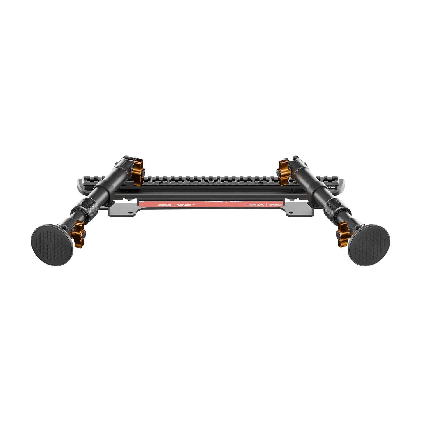 2024-2026 Ford F-150 (See Compatibility Info For Specific Year/Trim Fitment Details) Tackform Assault Track Picatinny Dash Bracket With Dual MagSafe Phone Mounts | Telescoping Arm