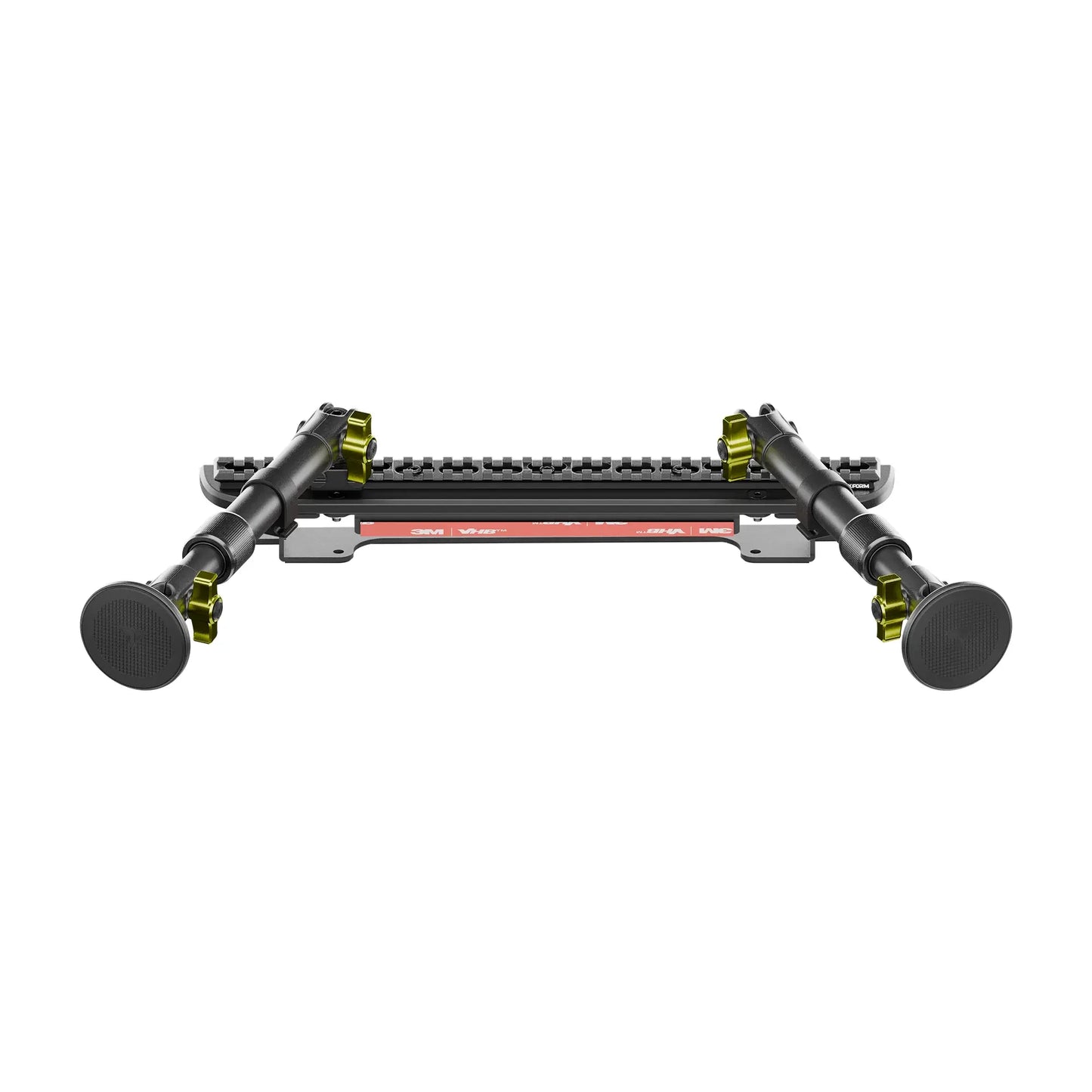 2024-2026 Ford F-150 (See Compatibility Info For Specific Year/Trim Fitment Details) Tackform Assault Track Picatinny Dash Bracket With Dual MagSafe Phone Mounts | Telescoping Arm