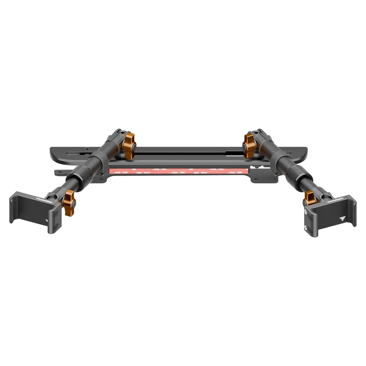 2024+ Ford F-150 (See Compatibility Info For Specific Year/Trim Fitment Details) Tackform Slim Track Dash Bracket With Dual 20LITE Phone Mounts | Telescoping Arm