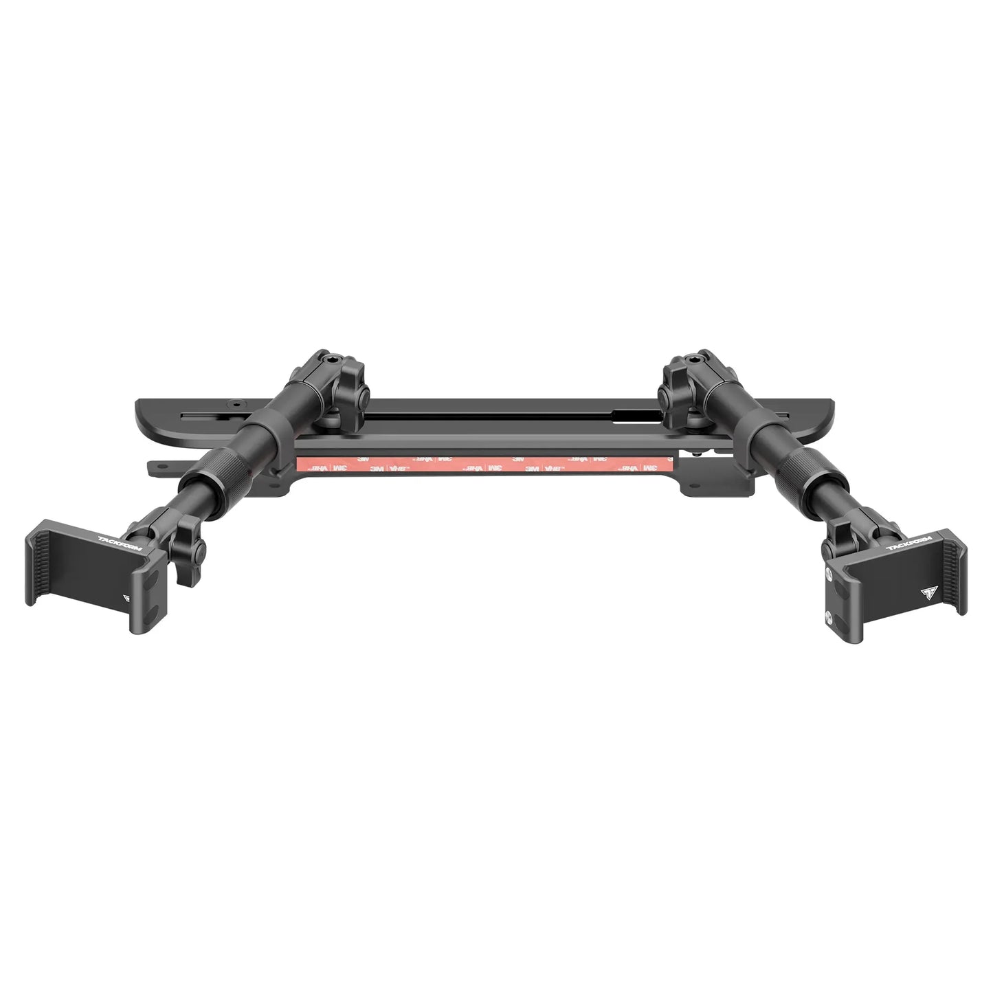2024+ Ford F-150 (See Compatibility Info For Specific Year/Trim Fitment Details) Tackform Slim Track Dash Bracket With Dual 20LITE Phone Mounts | Telescoping Arm