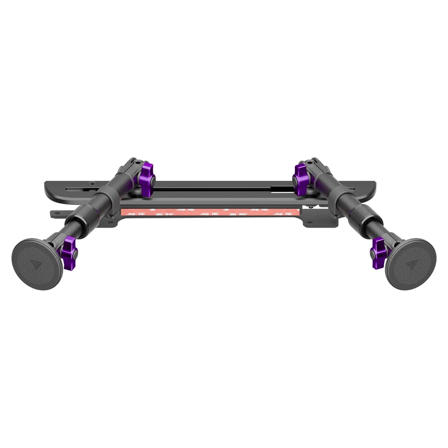 2024+ Ford F-150 (See Compatibility Info For Specific Year/Trim Fitment Details) Tackform Slim Track Dash Bracket With Dual MagSafe Phone Mounts | Telescoping Arm