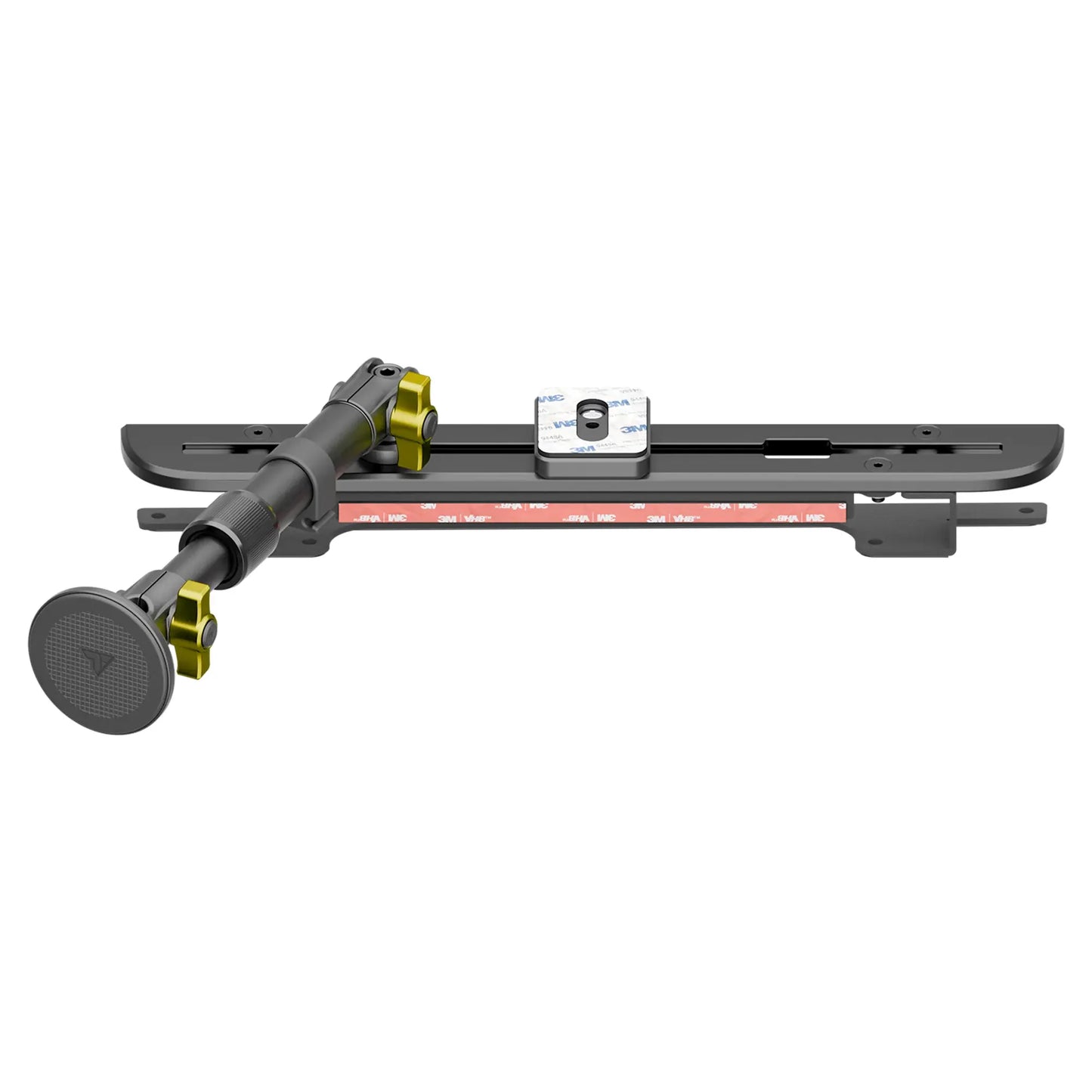 2024+ Ford F-150 (See Compatibility Info For Specific Year/Trim Fitment Details) Tackform Slim Track Dash Bracket With MagSafe Phone Mount and Magnetic Radar Detector Holder  | Telescoping Arm