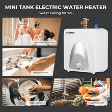 Load image into Gallery viewer, Camplux Electric Mini Tank Point of Use Water Heater 120V - 1.3 Gallon