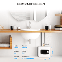 Load image into Gallery viewer, Camplux Electric Mini Tank Water Heater 120V - 1.3 Gallon